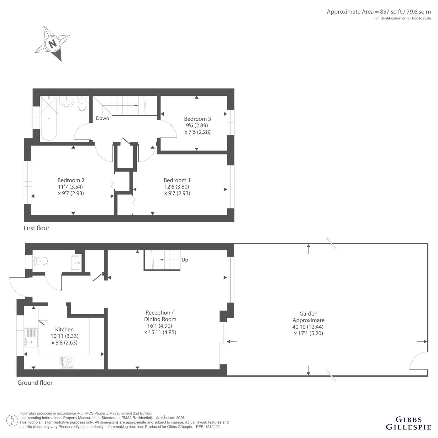24, September Way, Stanmore floorplan