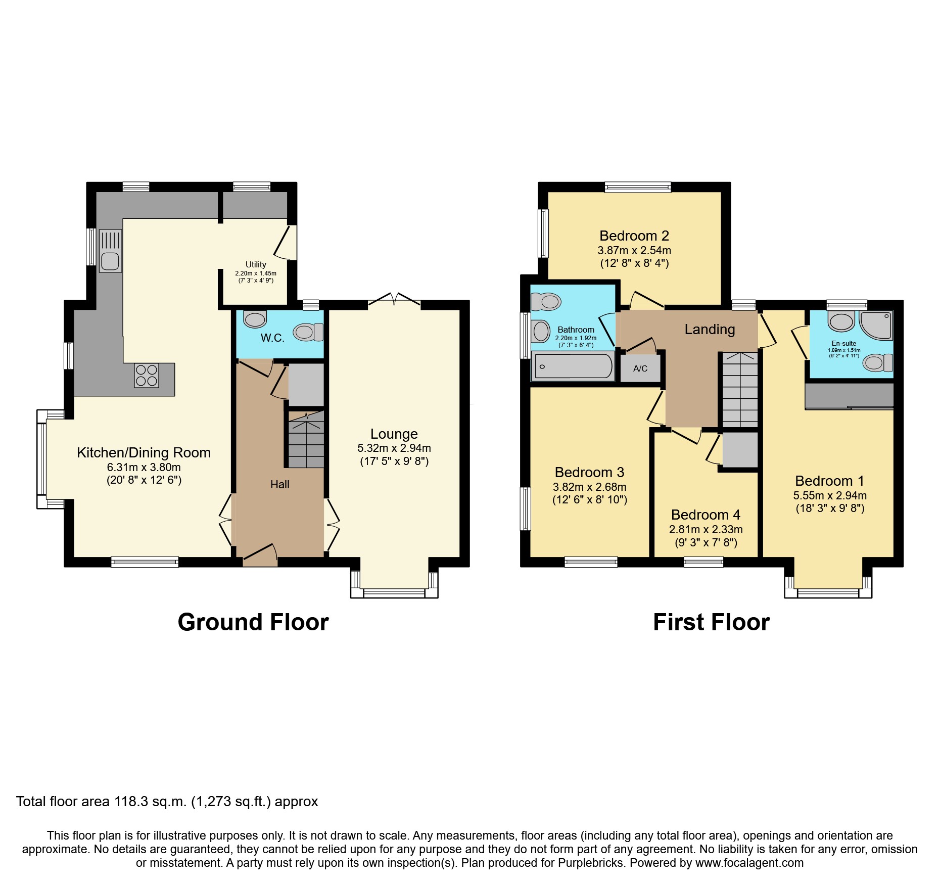 2, Chandlers Way, Stoke-on-Trent floorplan