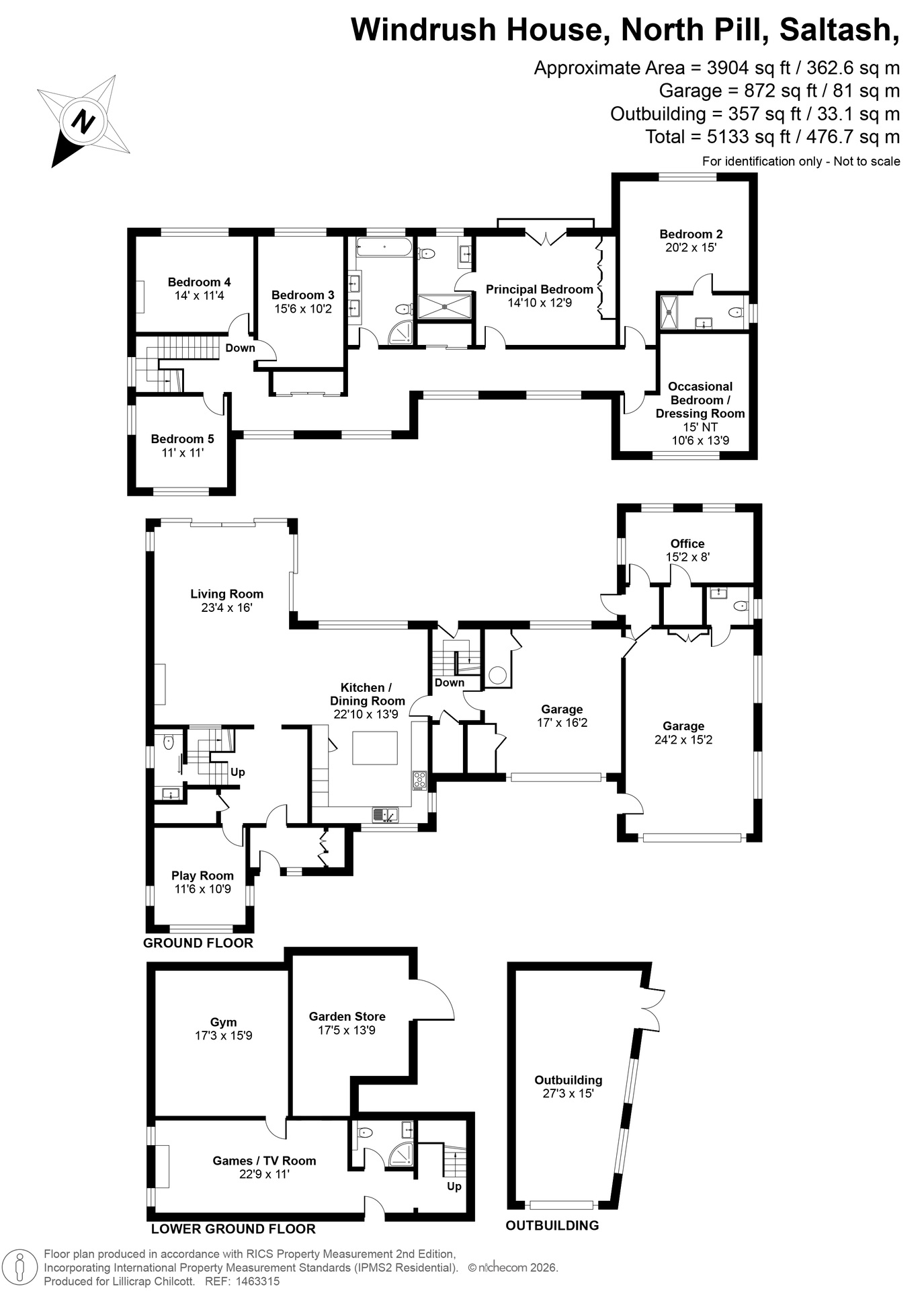 Windrush House, Saltash floorplan