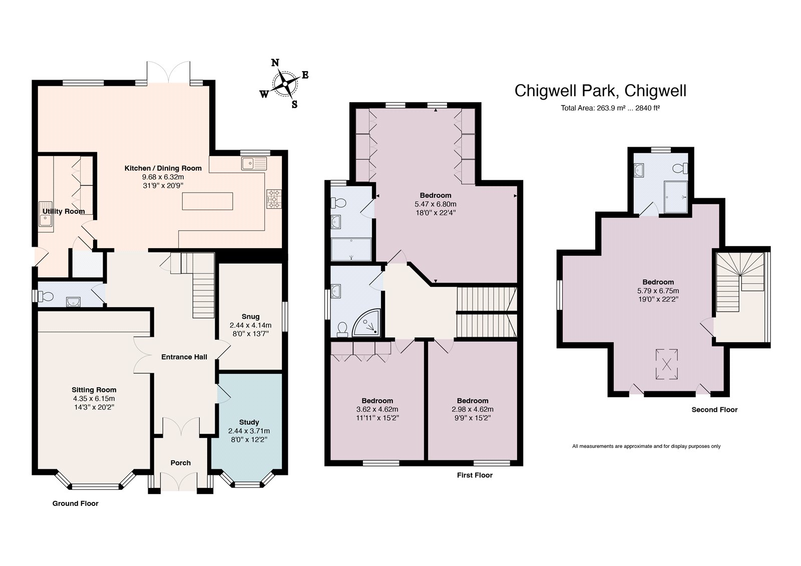 2, Chigwell Park, Essex floorplan