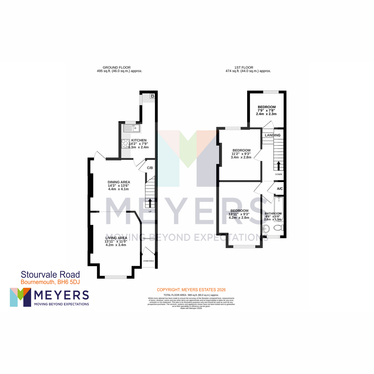 89, Stourvale Road, Bournemouth floorplan