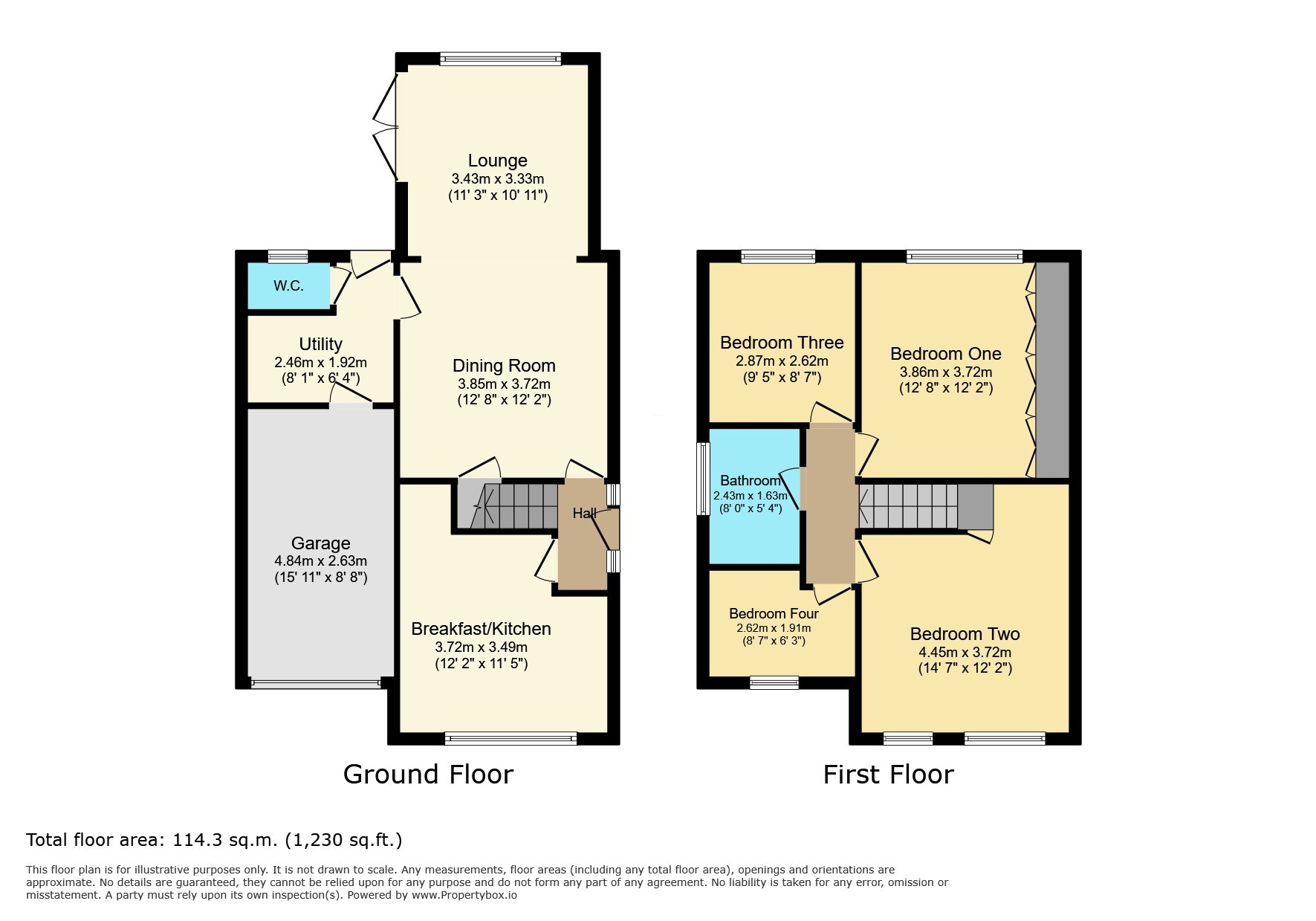 6A, Leicester floorplan