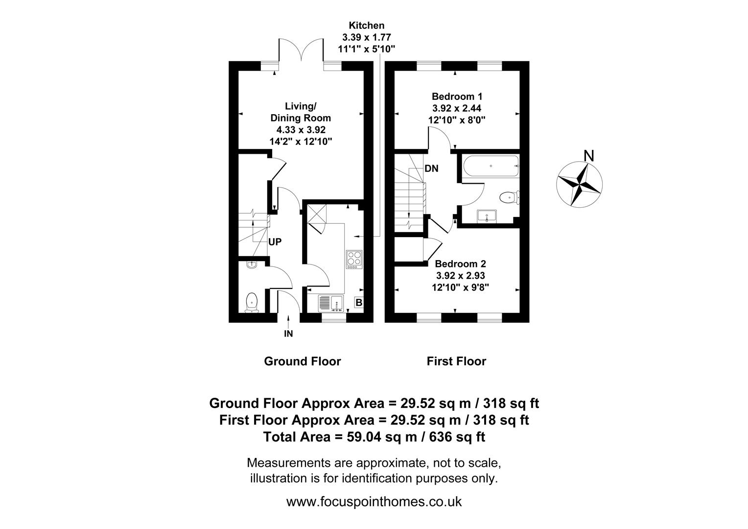 7, Portland Way, Bishops Itchington floorplan