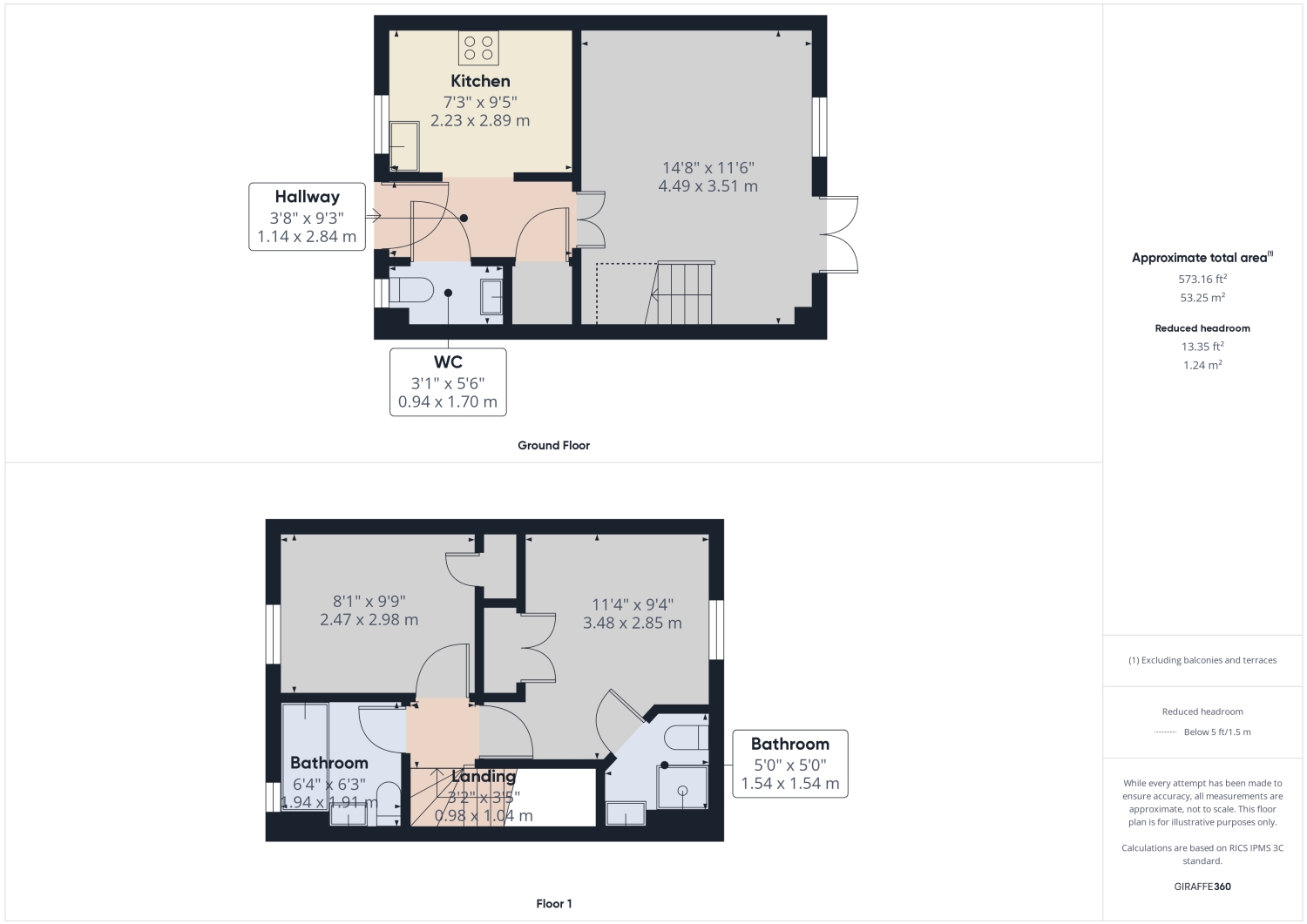 20, Darleydale Close, Gloucester floorplan