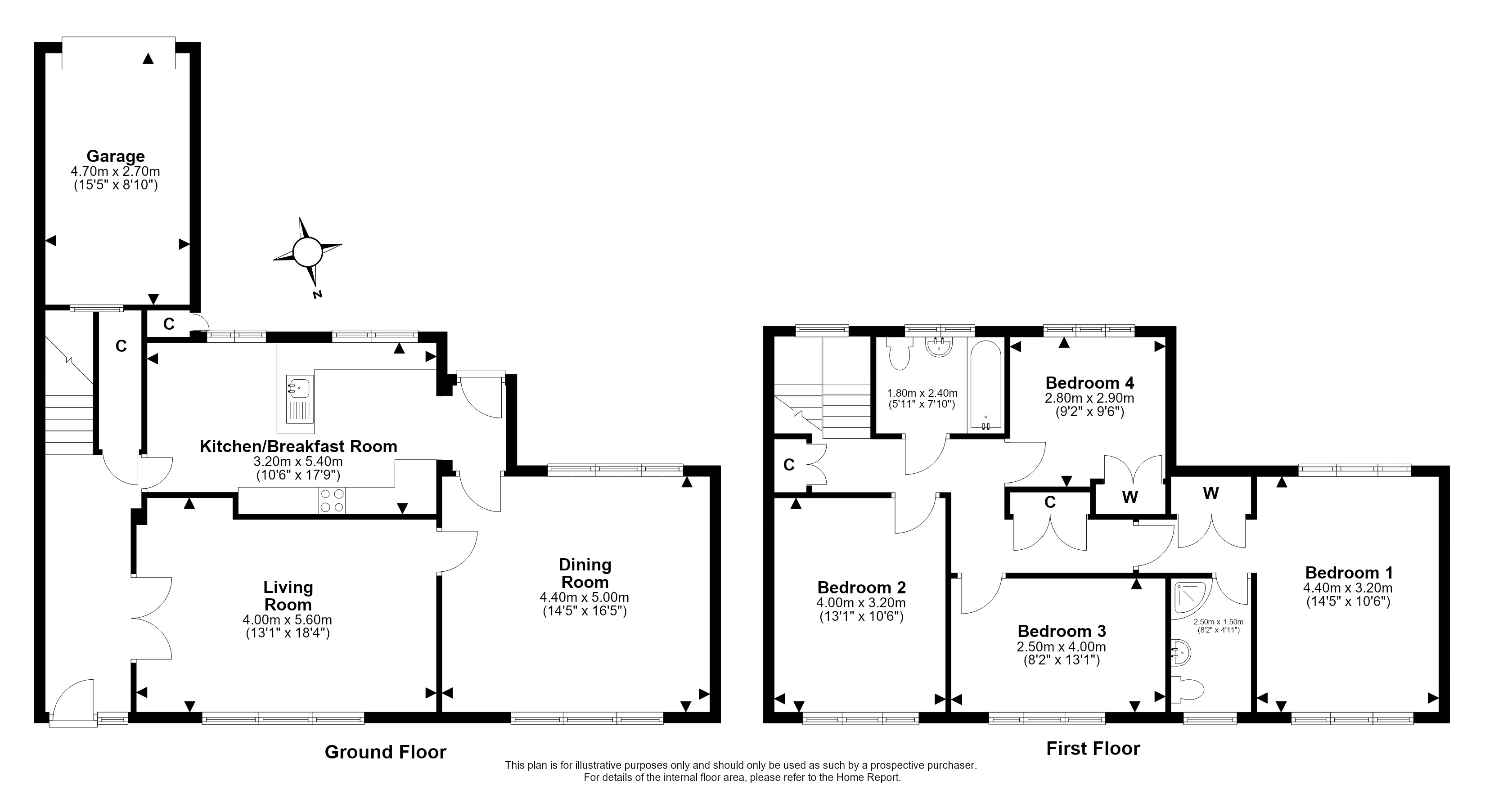 Craigmount Hill, Edinburgh floorplan
