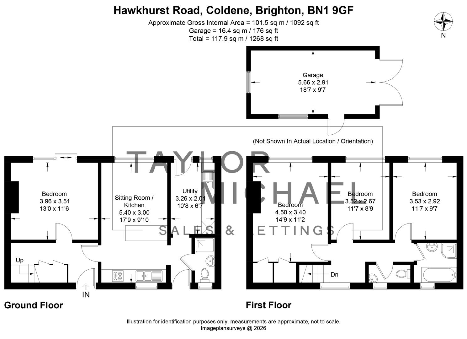 41, Hawkhurst Road, Brighton floorplan