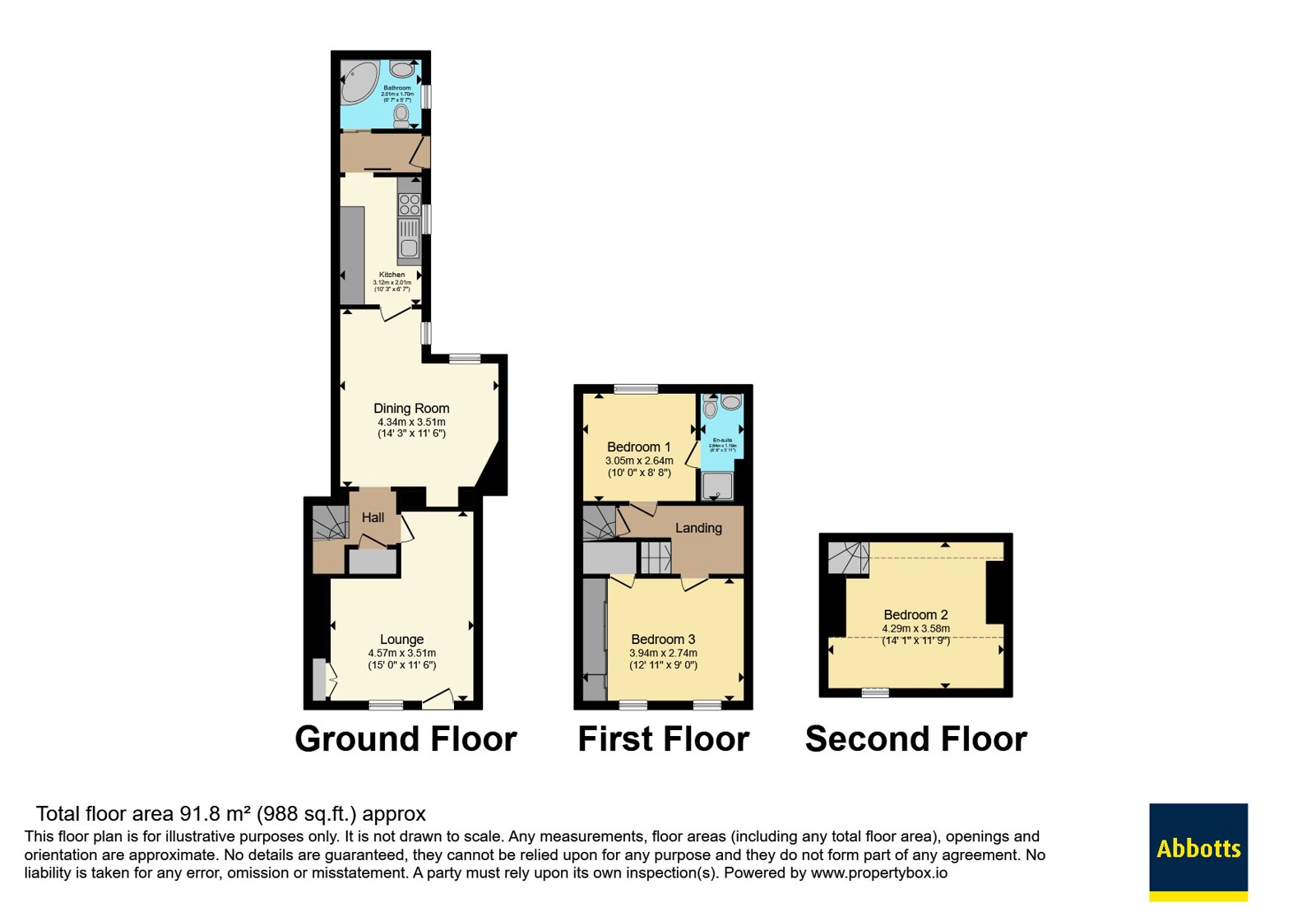 55, Norfolk Street, Norfolk floorplan
