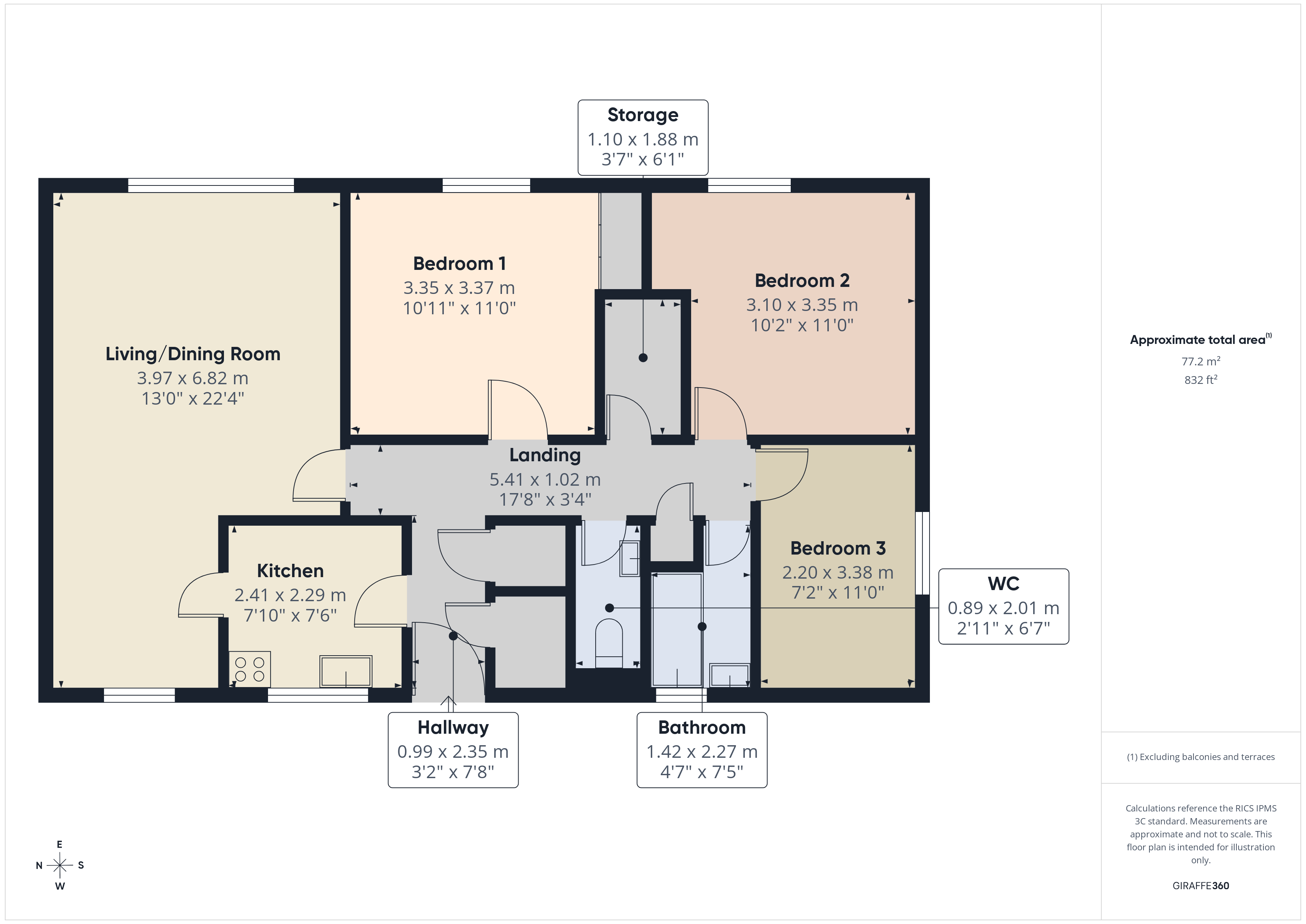 4, Vanguard House,, Douglas Road, Middlesex floorplan