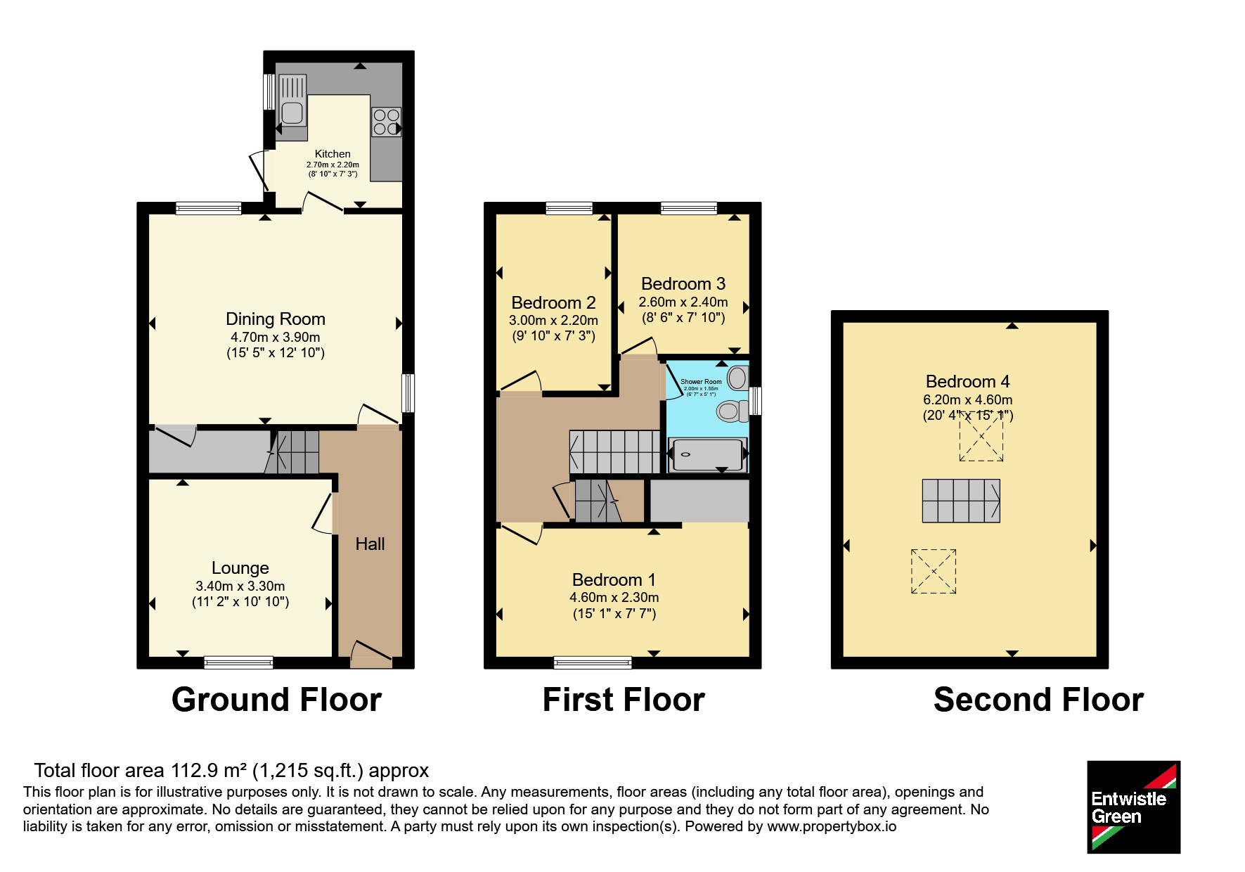 83, Percy Street, Lancashire floorplan