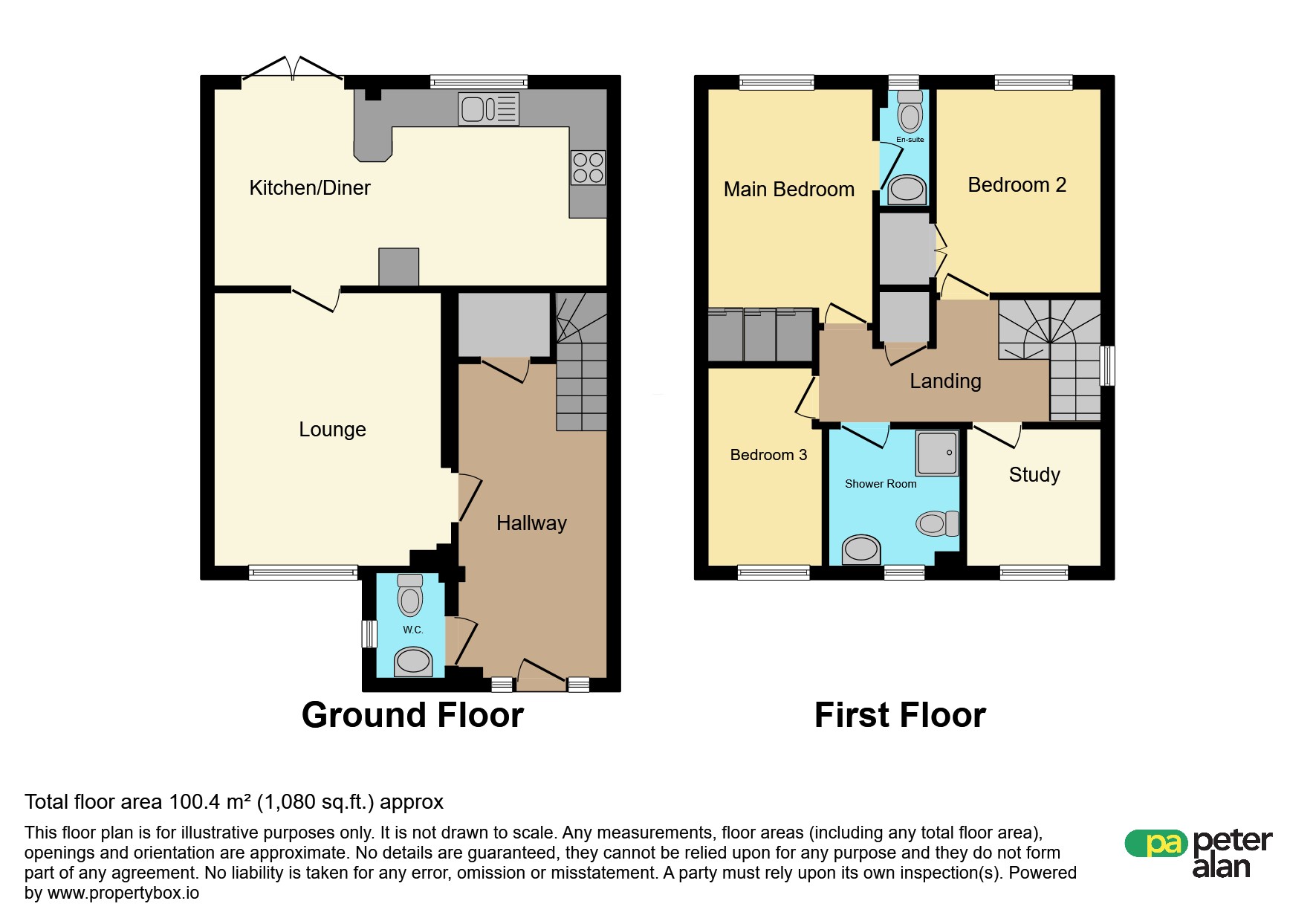 7, Hawkwood Close, Cardiff floorplan