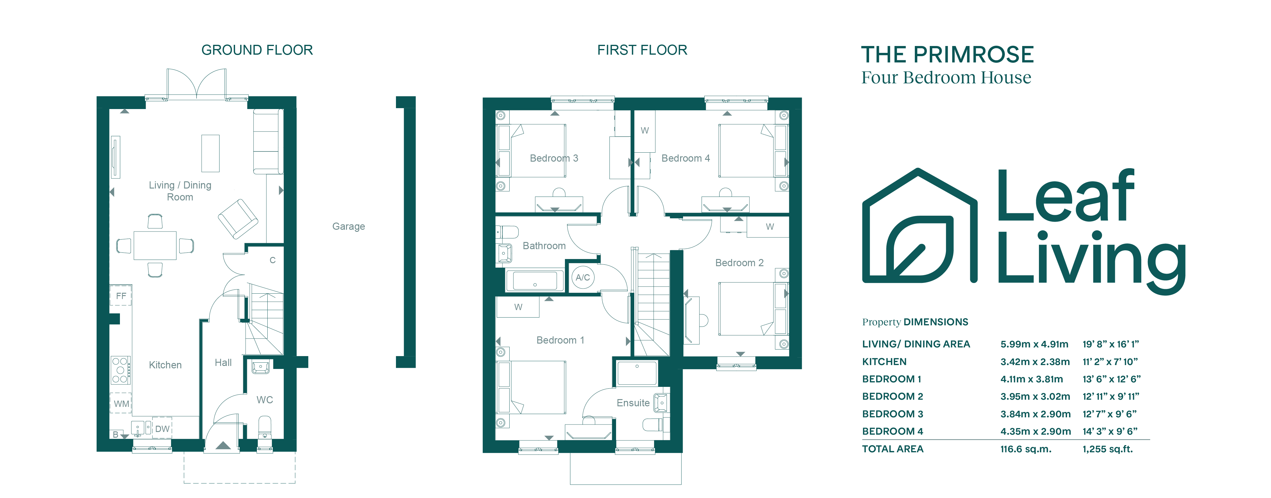 Leaf Living at Chesterwell, Mile End, CO4, Mile End floorplan