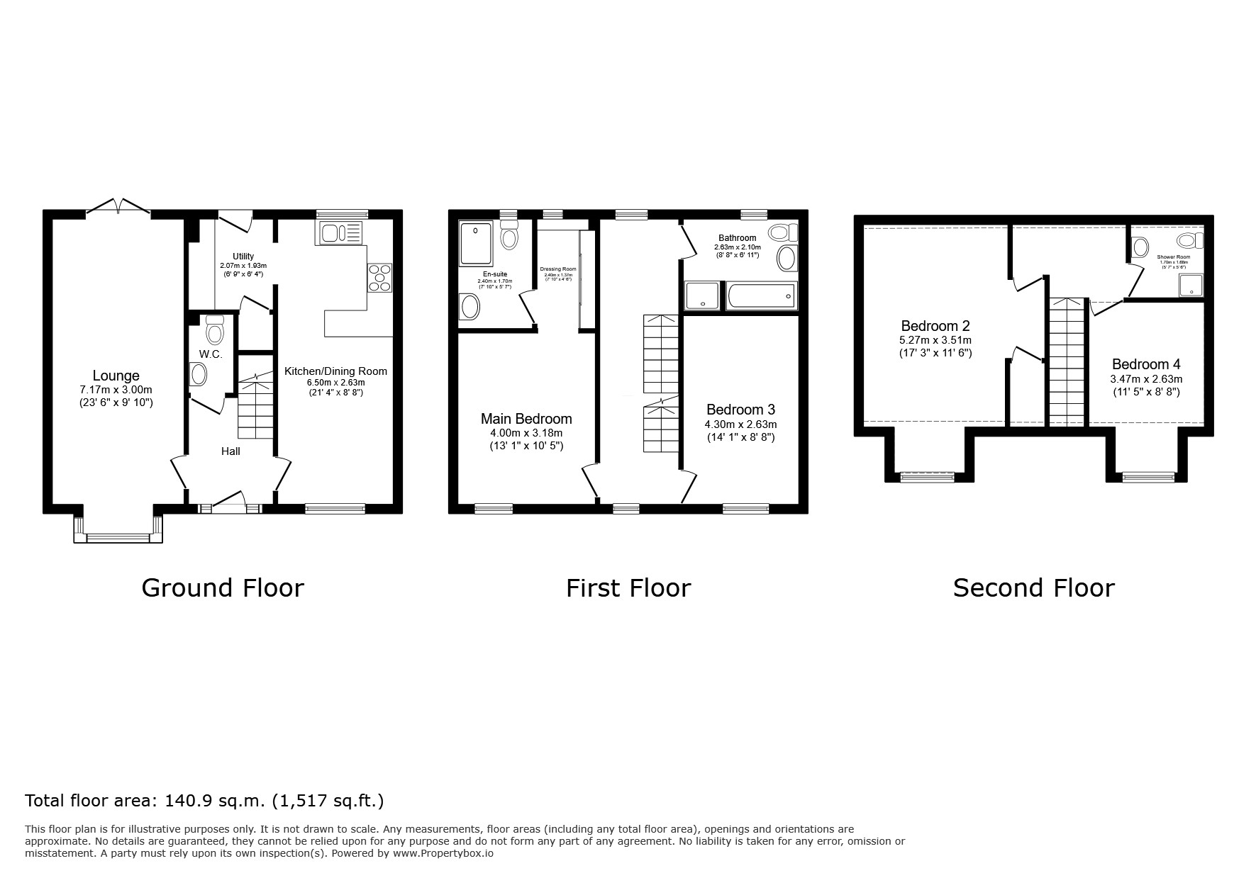 19, Rosewood Drive, Dewsbury floorplan