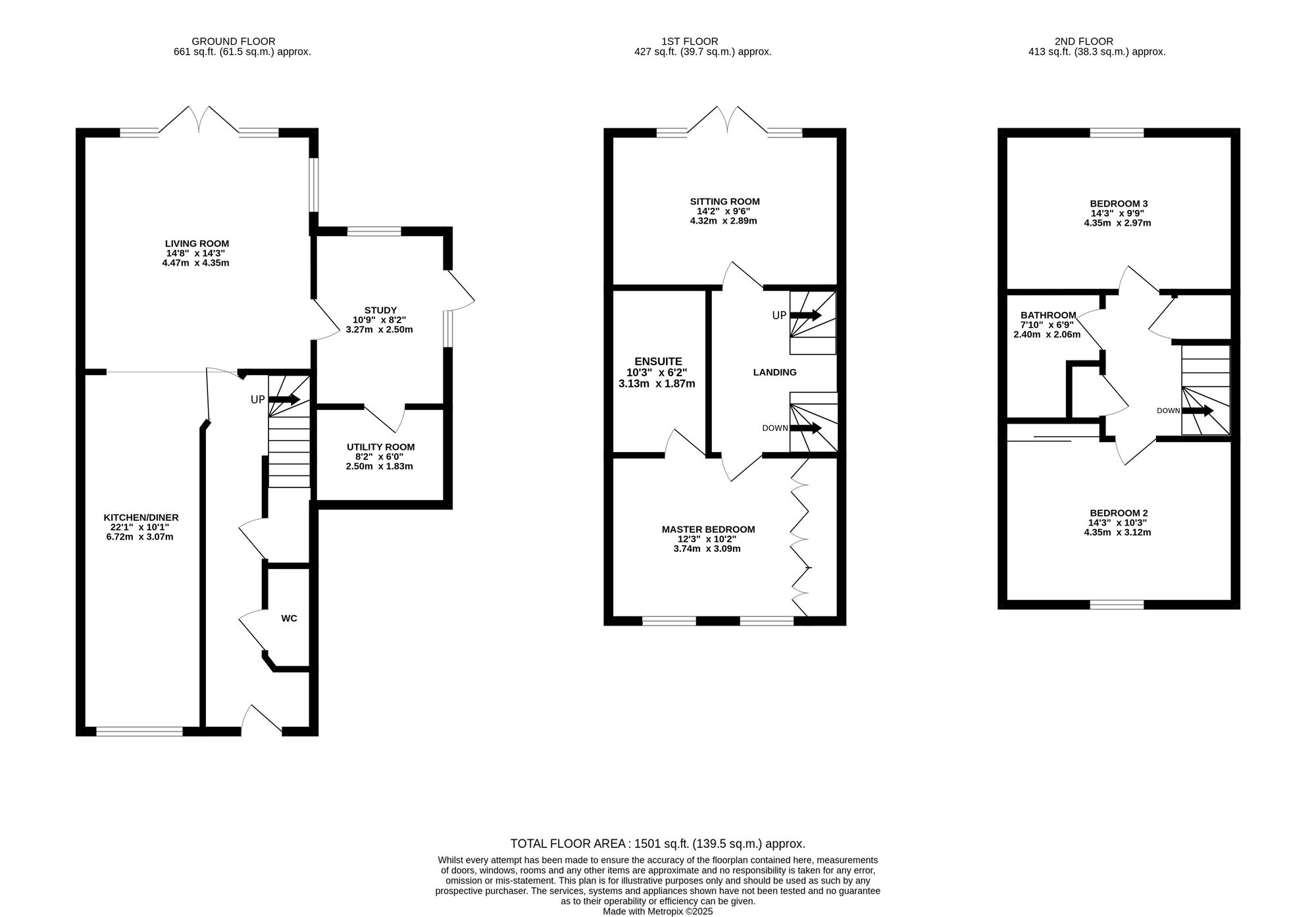 10 Kingbur Place, Crewe floorplan