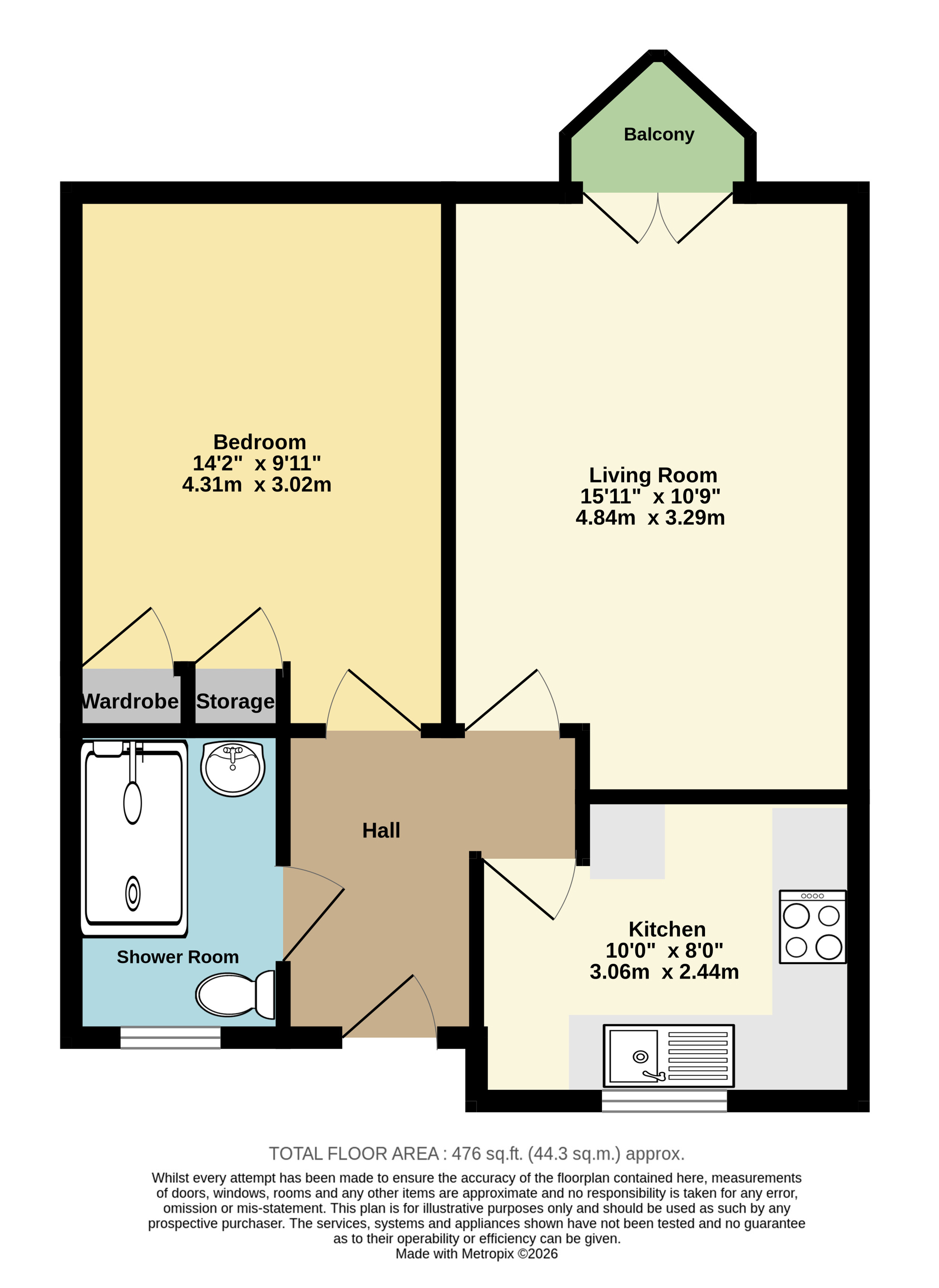 48A,, Mansfield Court, Riverside Close, Canterbury floorplan