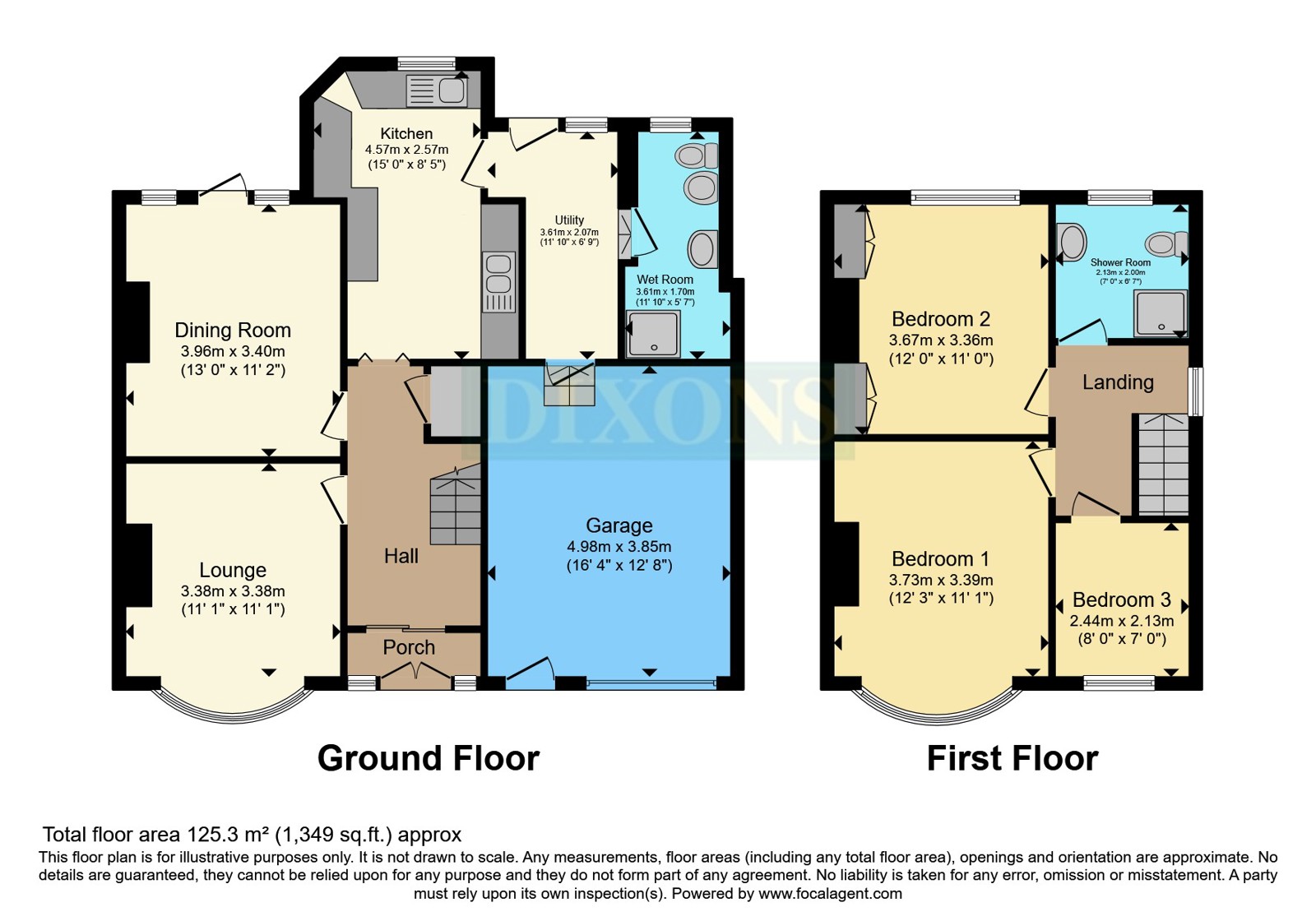 49, Priory Road, West Midlands floorplan