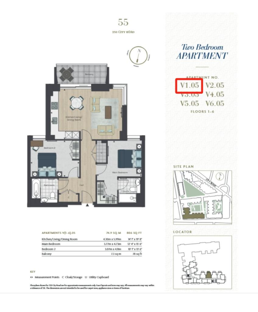 8 Dingley Road, London floorplan