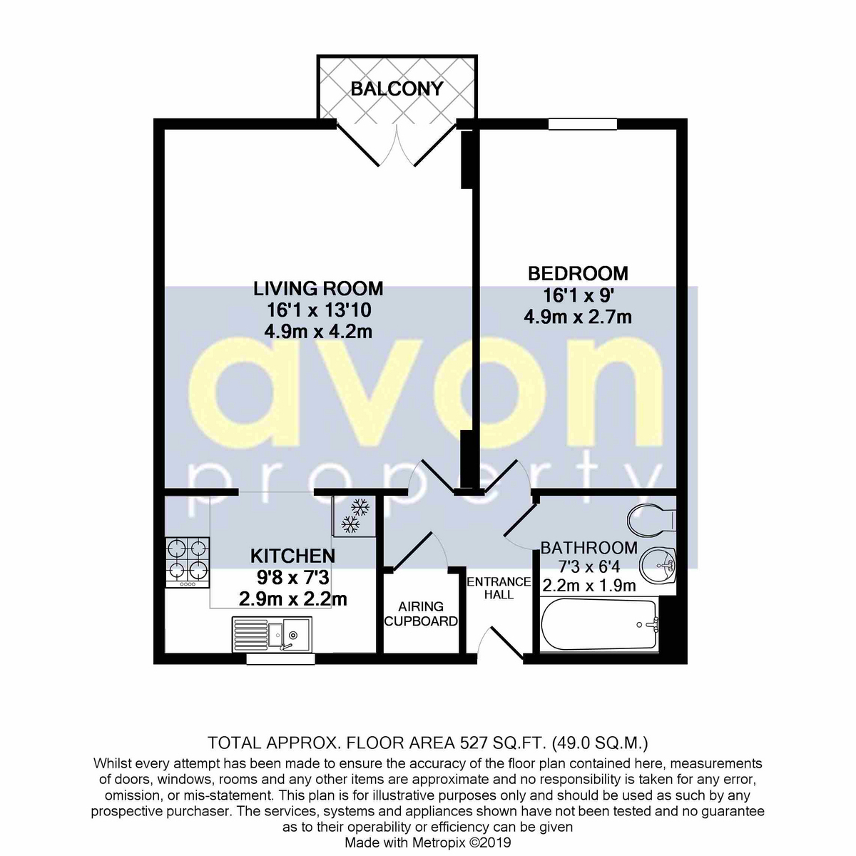 23 Wyatt Point, Erebus Drive, London floorplan