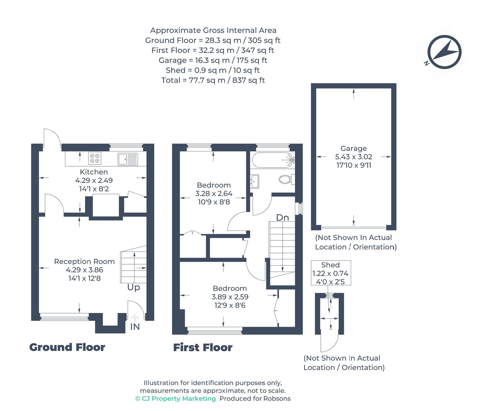 9, Hawkesworth Close, Northwood floorplan