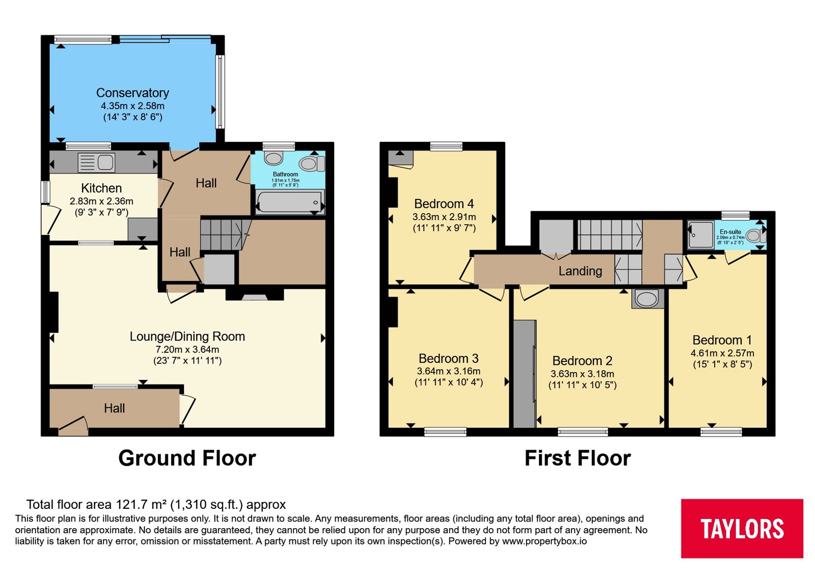 7, Becket Gardens, Hertfordshire floorplan