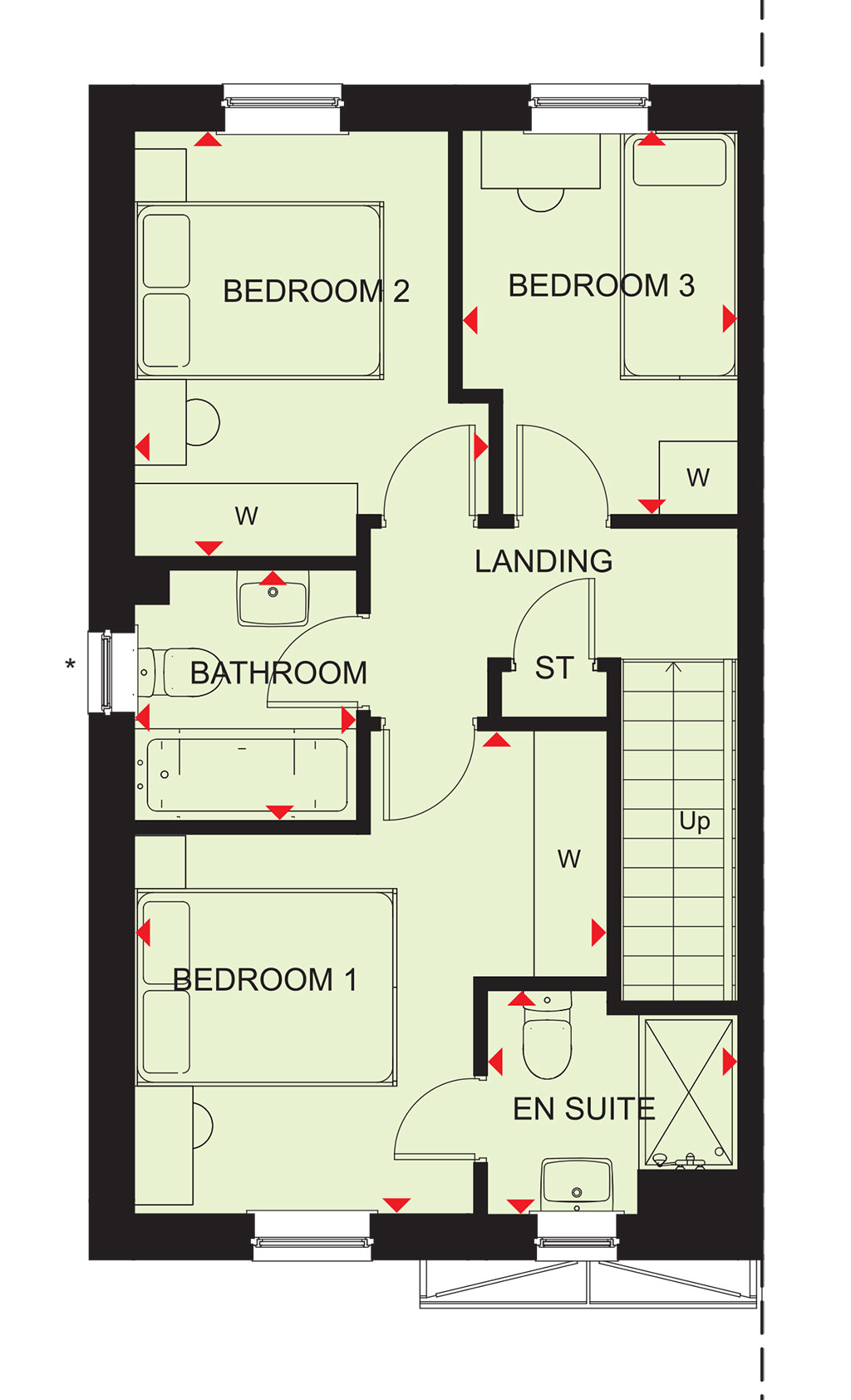 H8703140, Tansy Road, Priors Hall Park, Corby floorplan