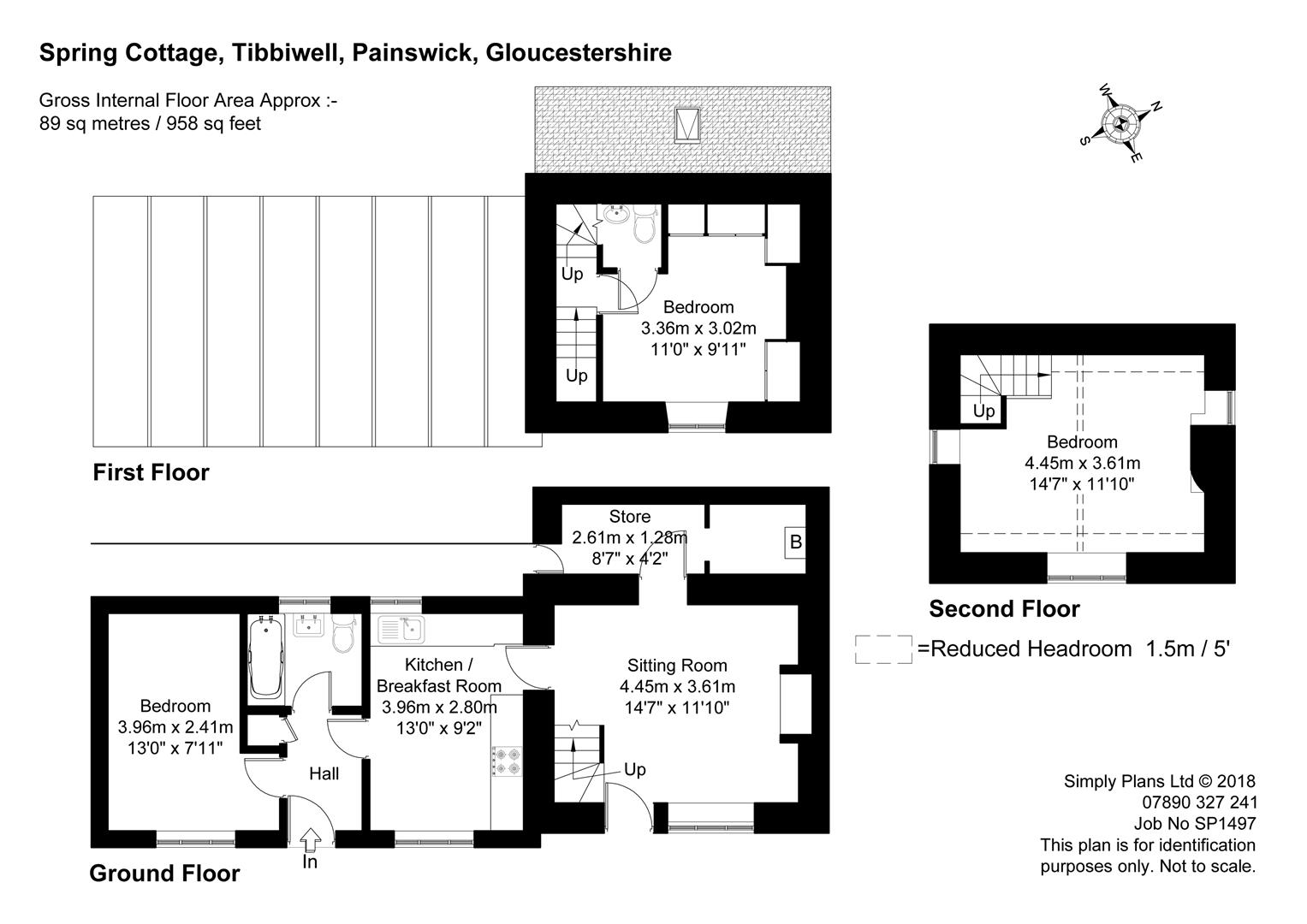 3 Bedrooms Cottage for sale in Tibbiwell Lane, Painswick, Stroud GL6