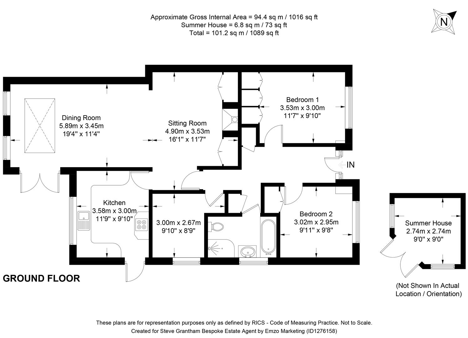 2, Inhurst Avenue, Waterlooville floorplan