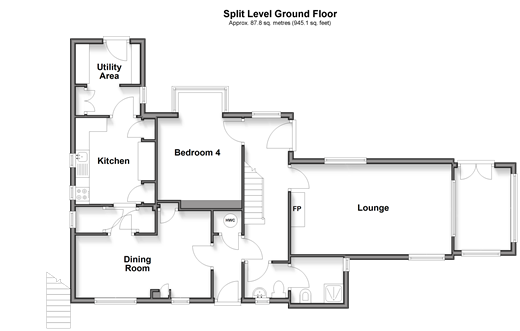 Barfrestone, Dover floorplan