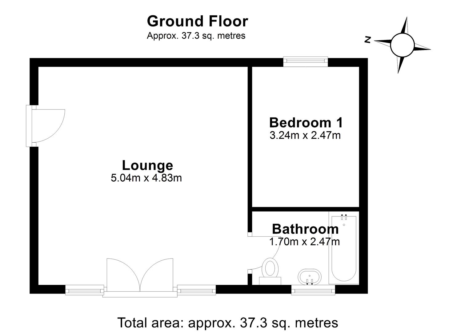 Fallen Willow, School Road, Bury St Edmunds floorplan