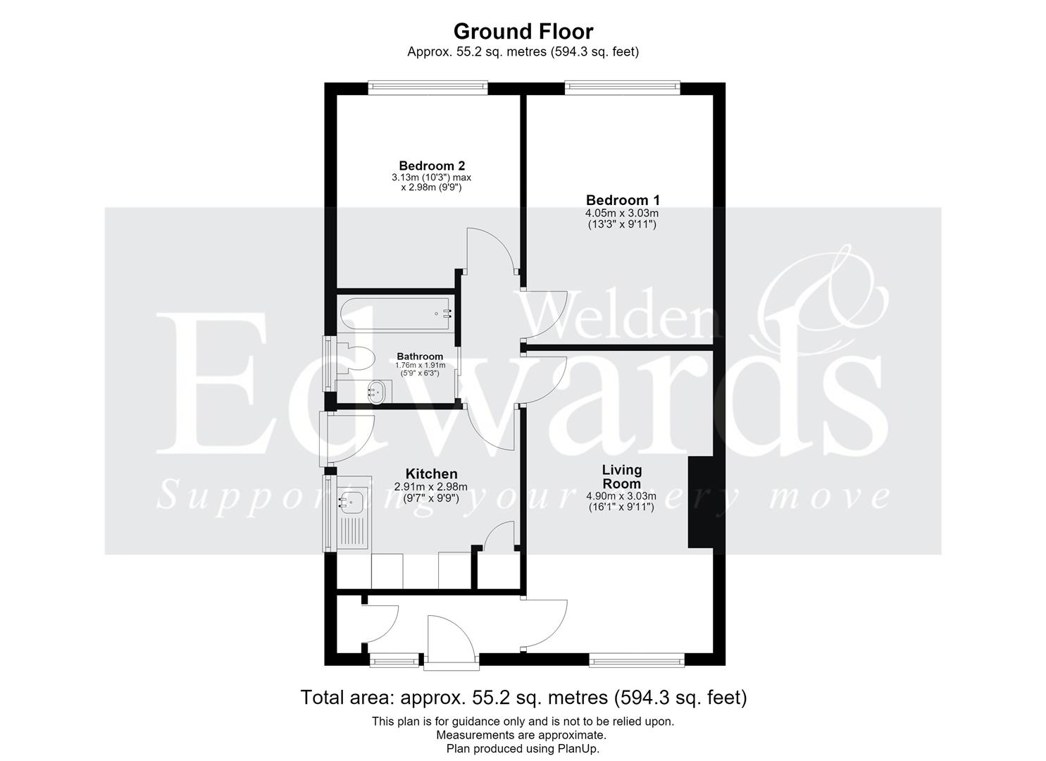 8, Castle Park, Cullompton floorplan