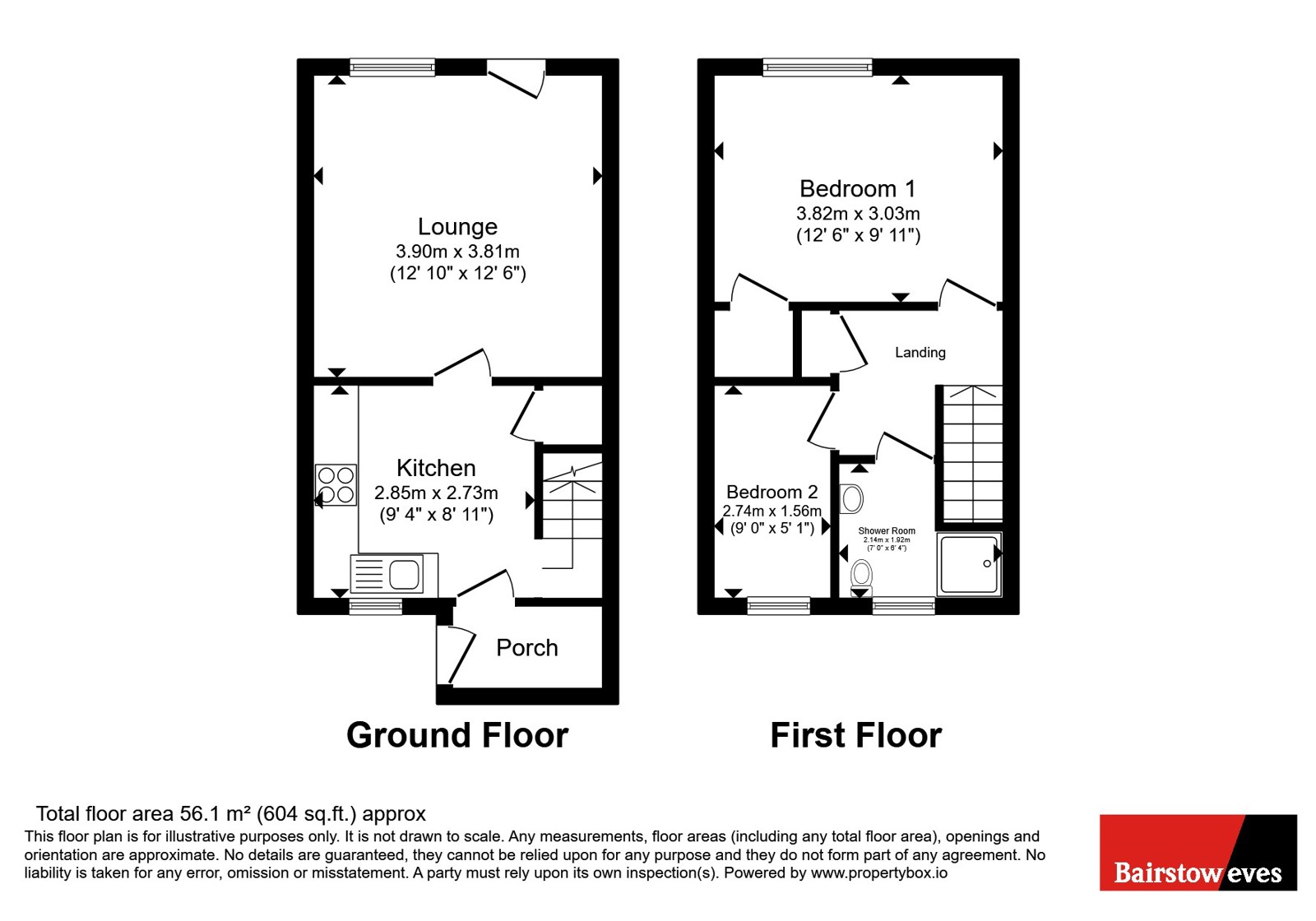 Mount Pleasant, Nottinghamshire floorplan
