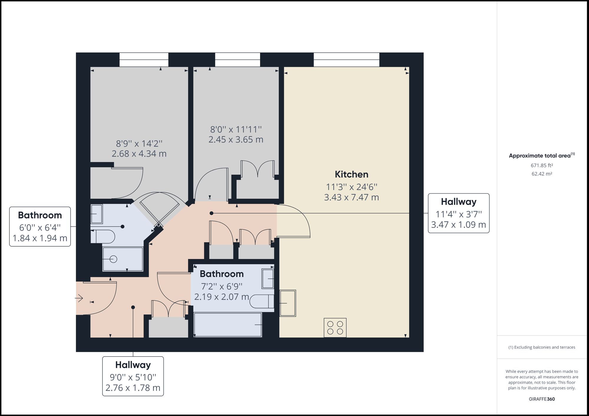 Village Road, Bebington CH63, 2 bedroom flat for sale 66159267
