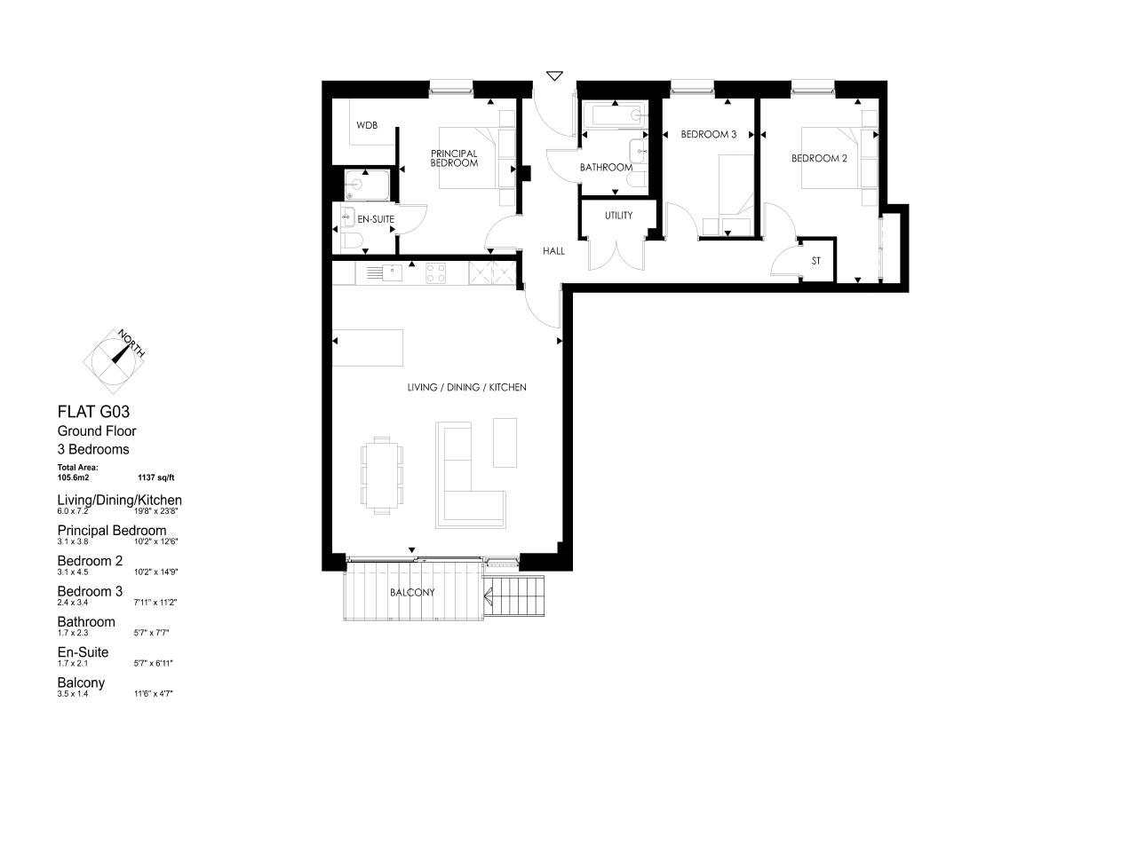 Plot G03, 37 Corstorphine Road, 37 Corstorphine Road floorplan