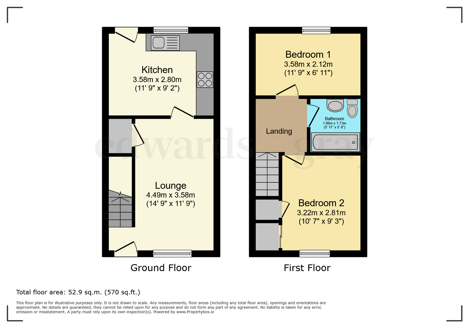 49, Imperial Rise, Coleshill floorplan
