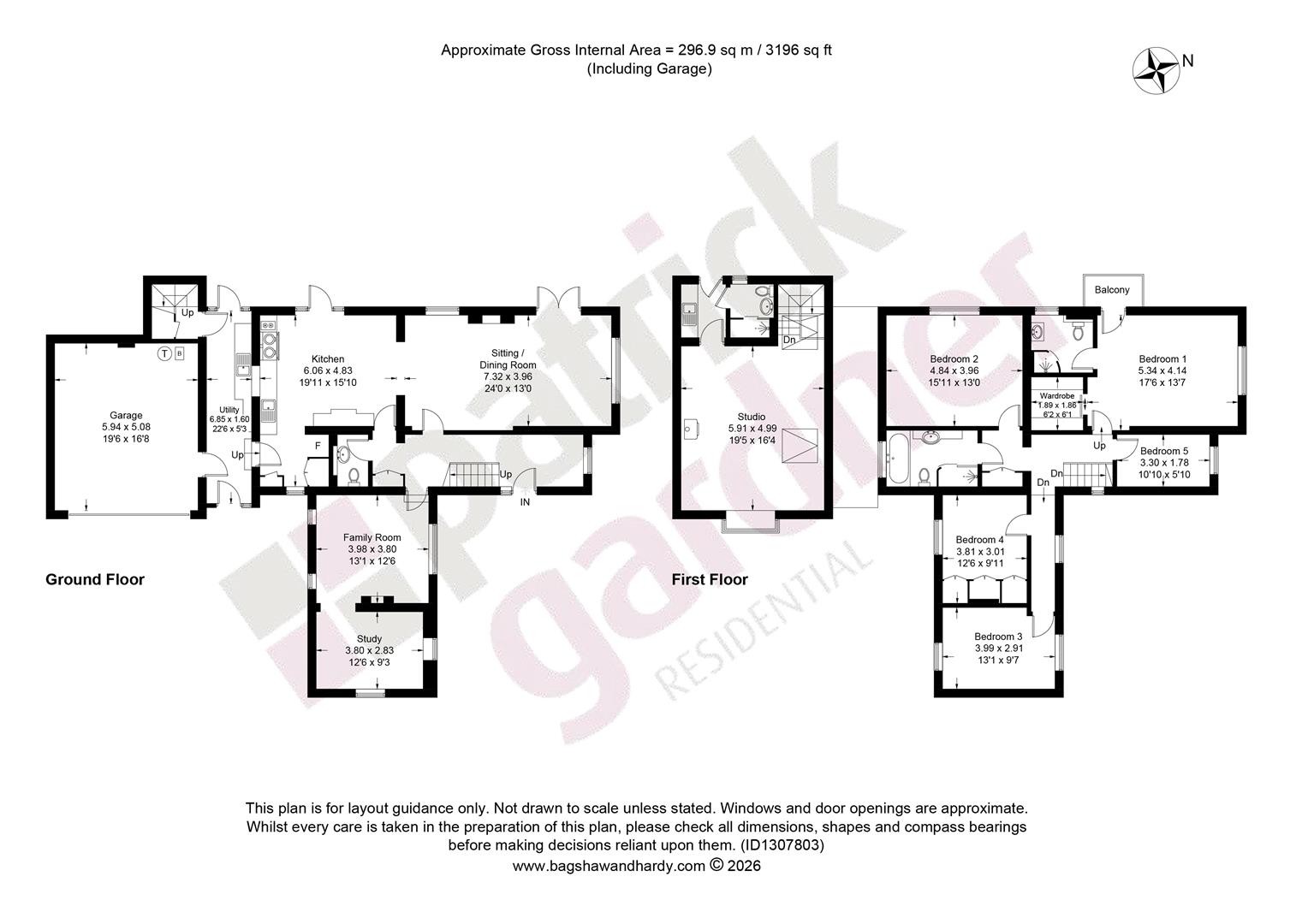 Bowstones,, Tower Hill, Dorking floorplan