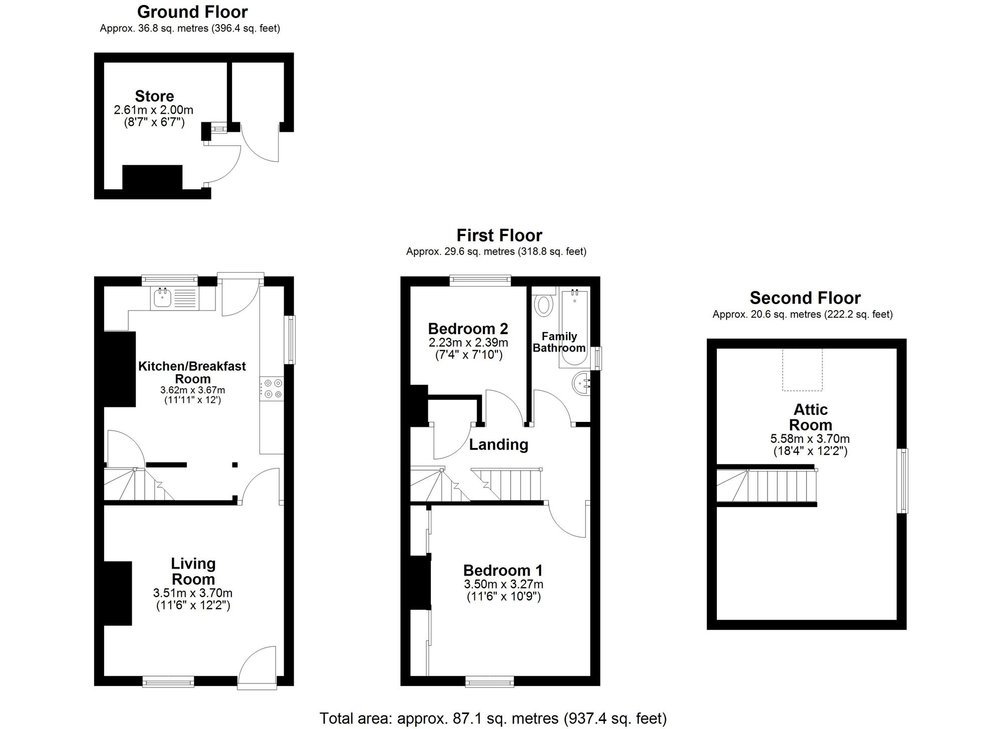 2 St. Nicholas Place, Wantage floorplan