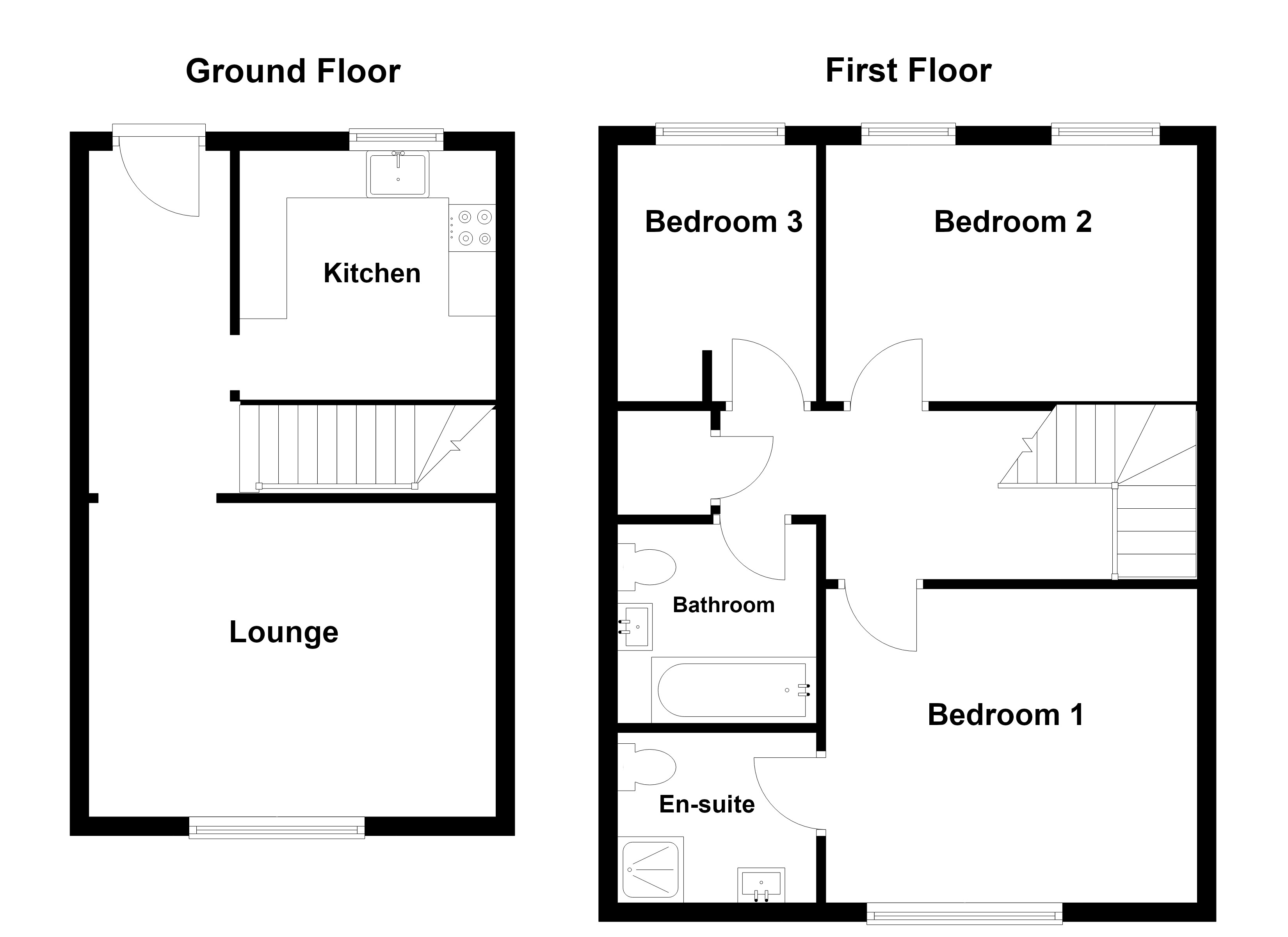 Flat 1, Granville Court, D'este Road, Ramsgate floorplan