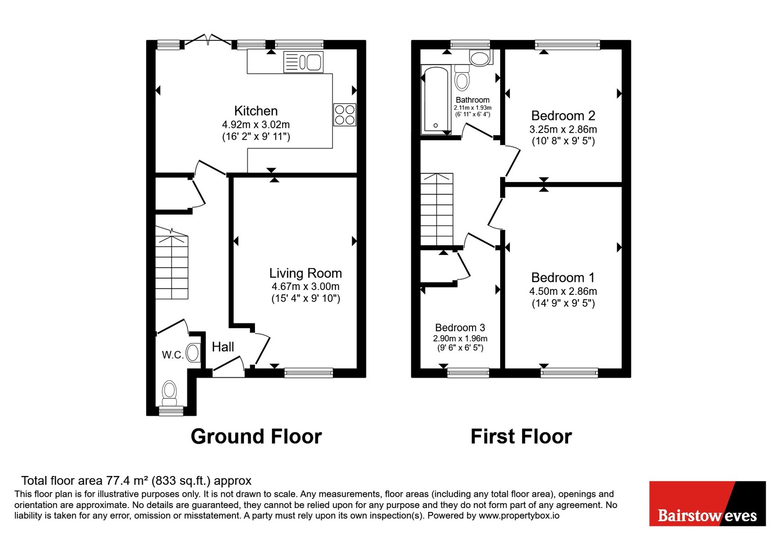 26, Poppyfield Close, Lincoln floorplan
