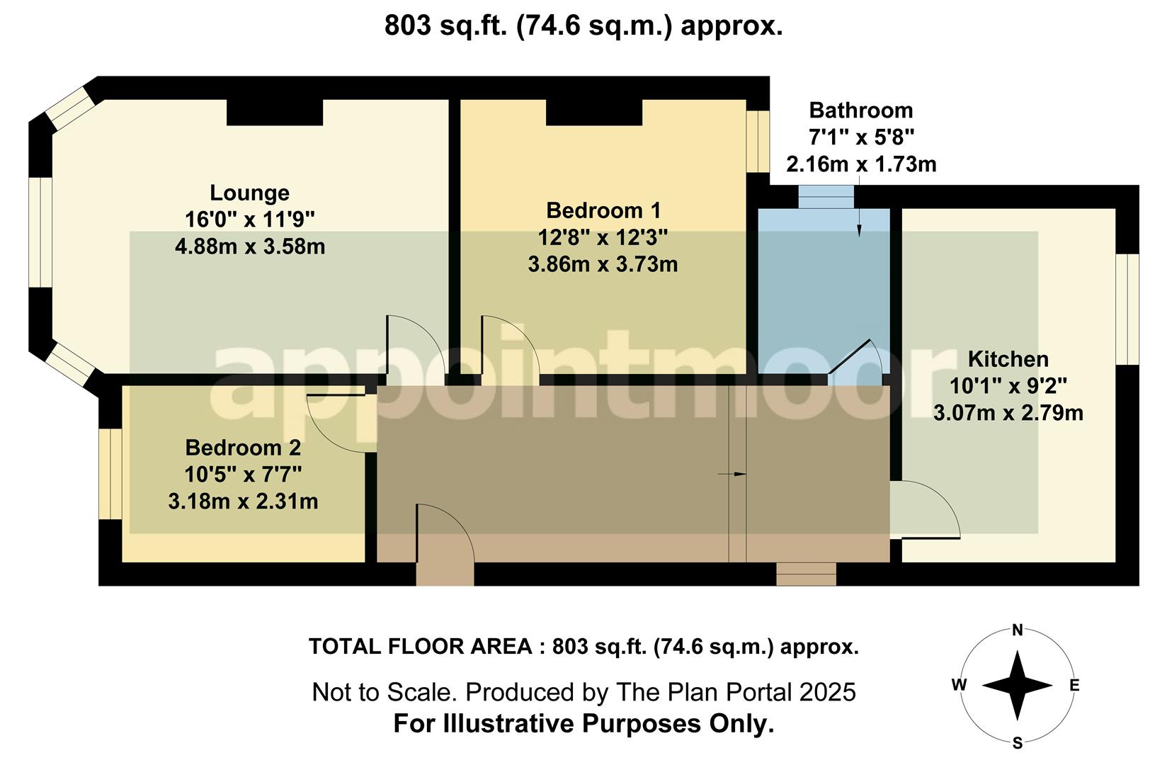 FFF, 59a, Silverdale Avenue, Westcliff-On-Sea floorplan