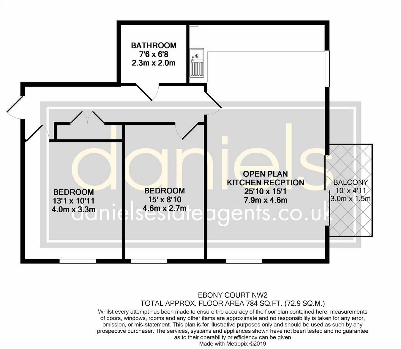 2 Bedrooms Flat to rent in Ebony Court, 20 Neasden Lane, Willesden, London NW10