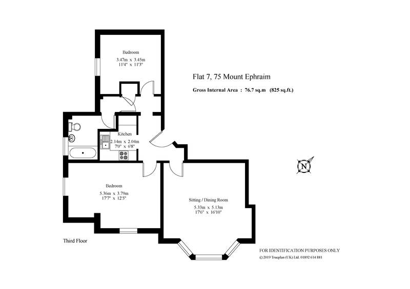 2 Bedrooms Flat for sale in Mount Ephraim, Tunbridge Wells TN4