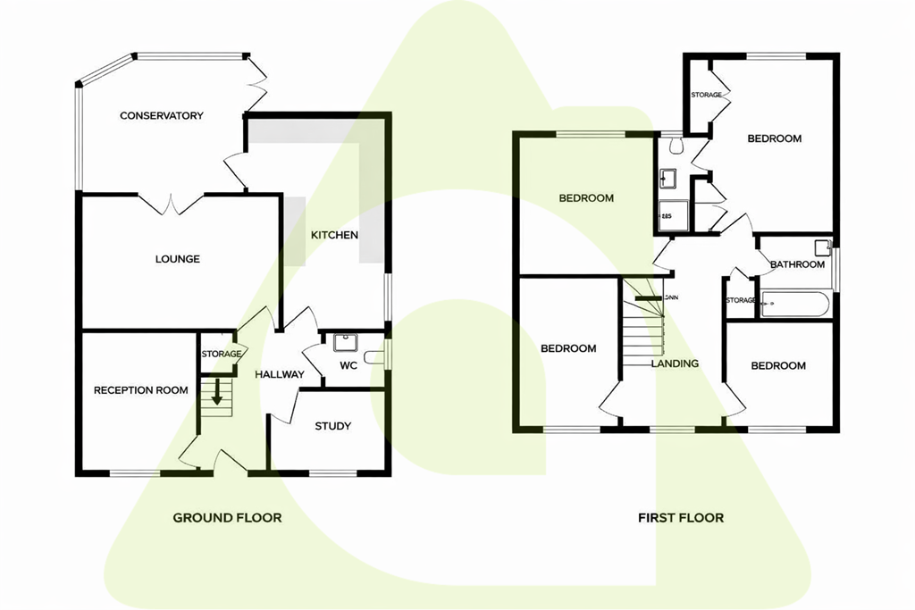 24, Lee Bank Greater Manchester, Westhoughton floorplan