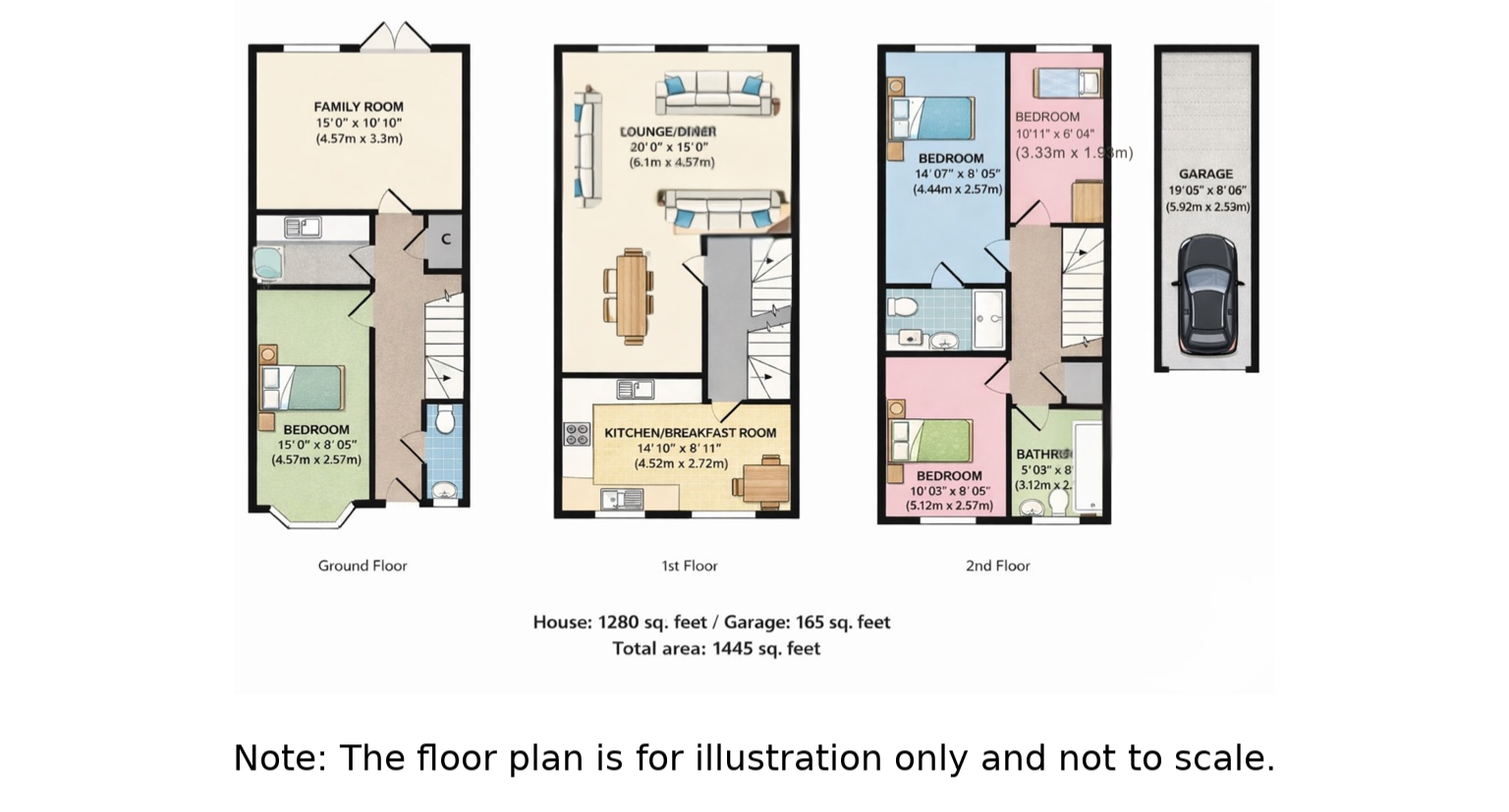 6, Healy Drive, Orpington floorplan
