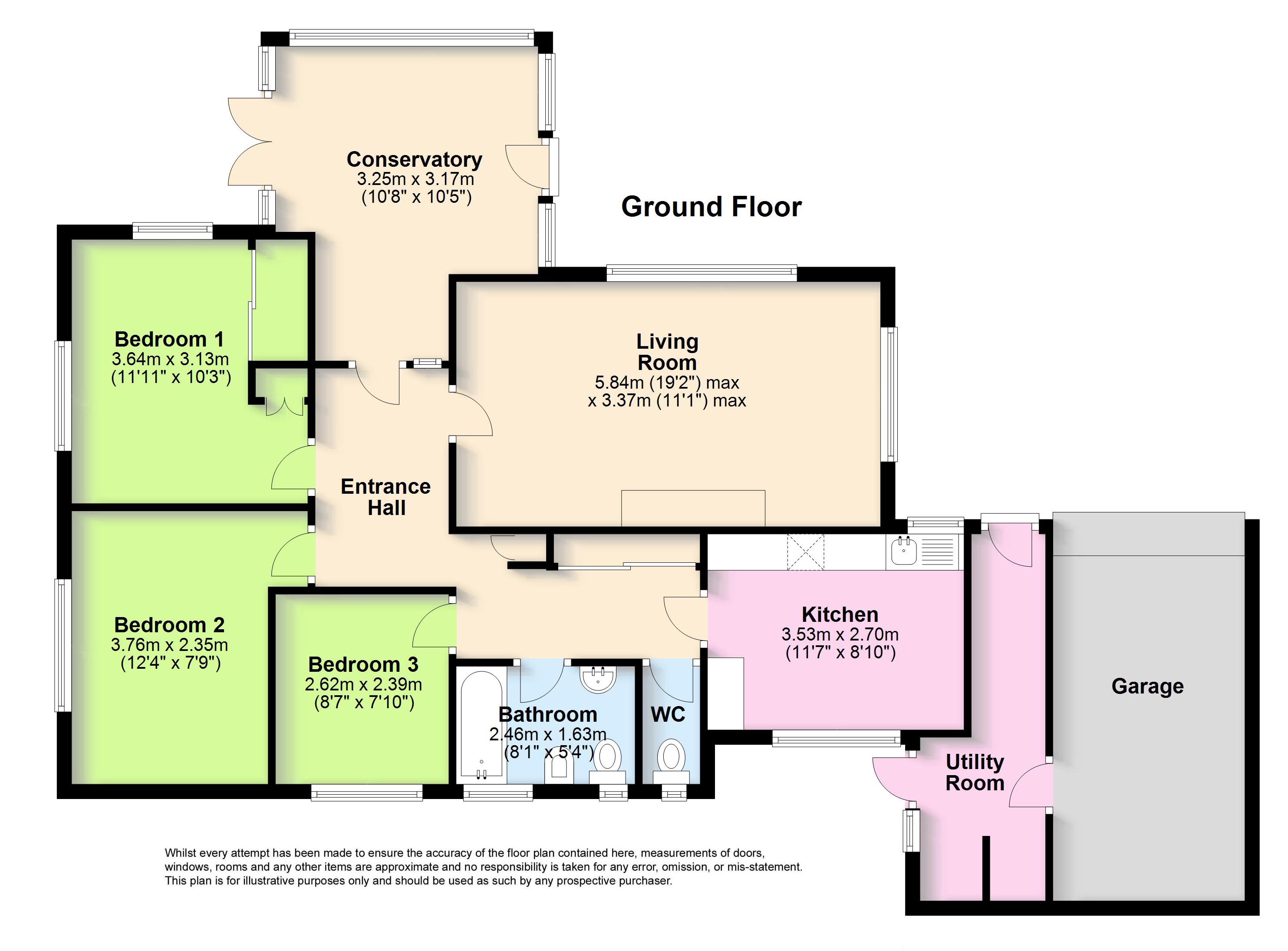 Ash Lane, Rustington, Littlehampton, West Sussex BN16, 3 bedroom