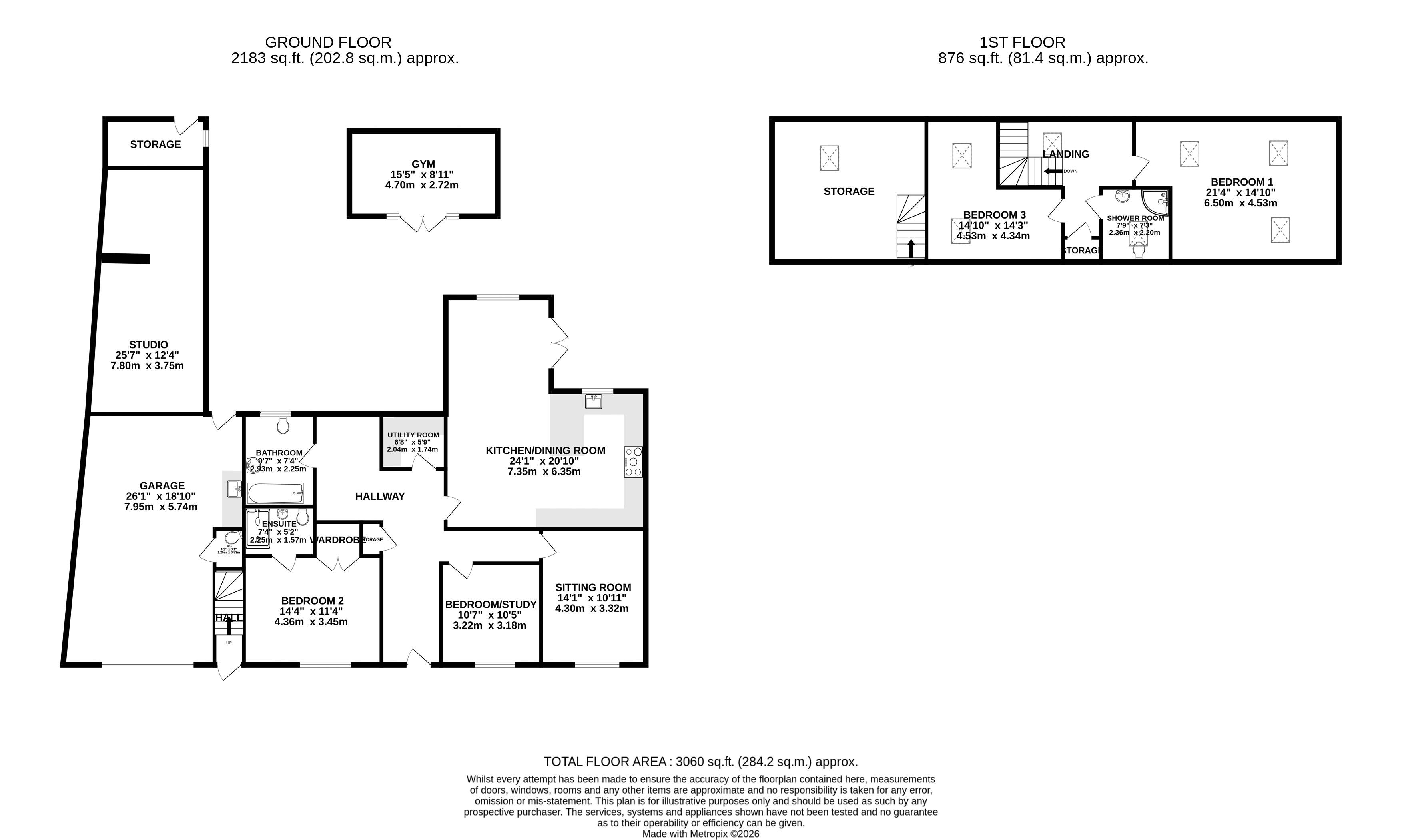 2 Mill Cottages, Mill Batch Farm, Highbridge floorplan
