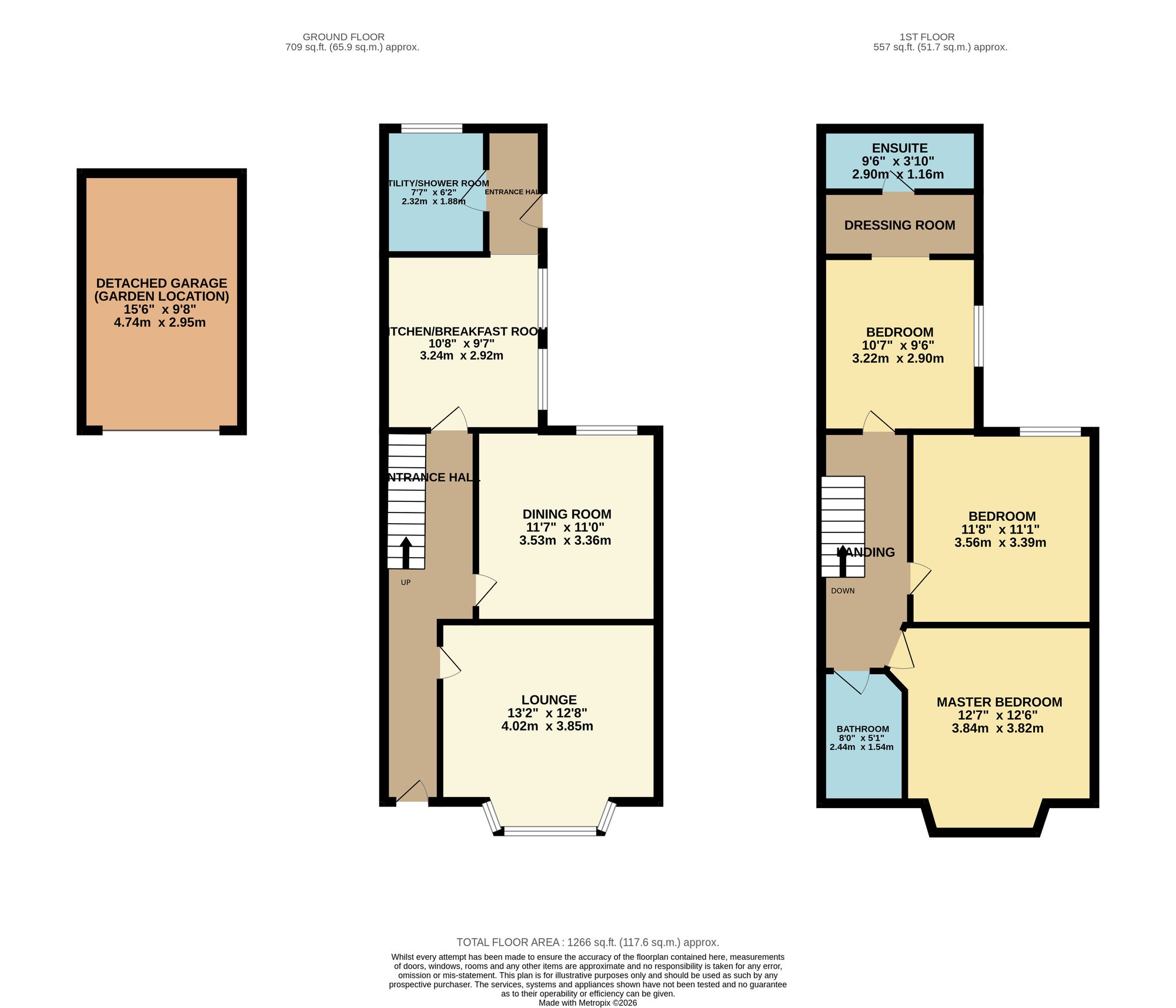 39 Grants Avenue, Bournemouth floorplan