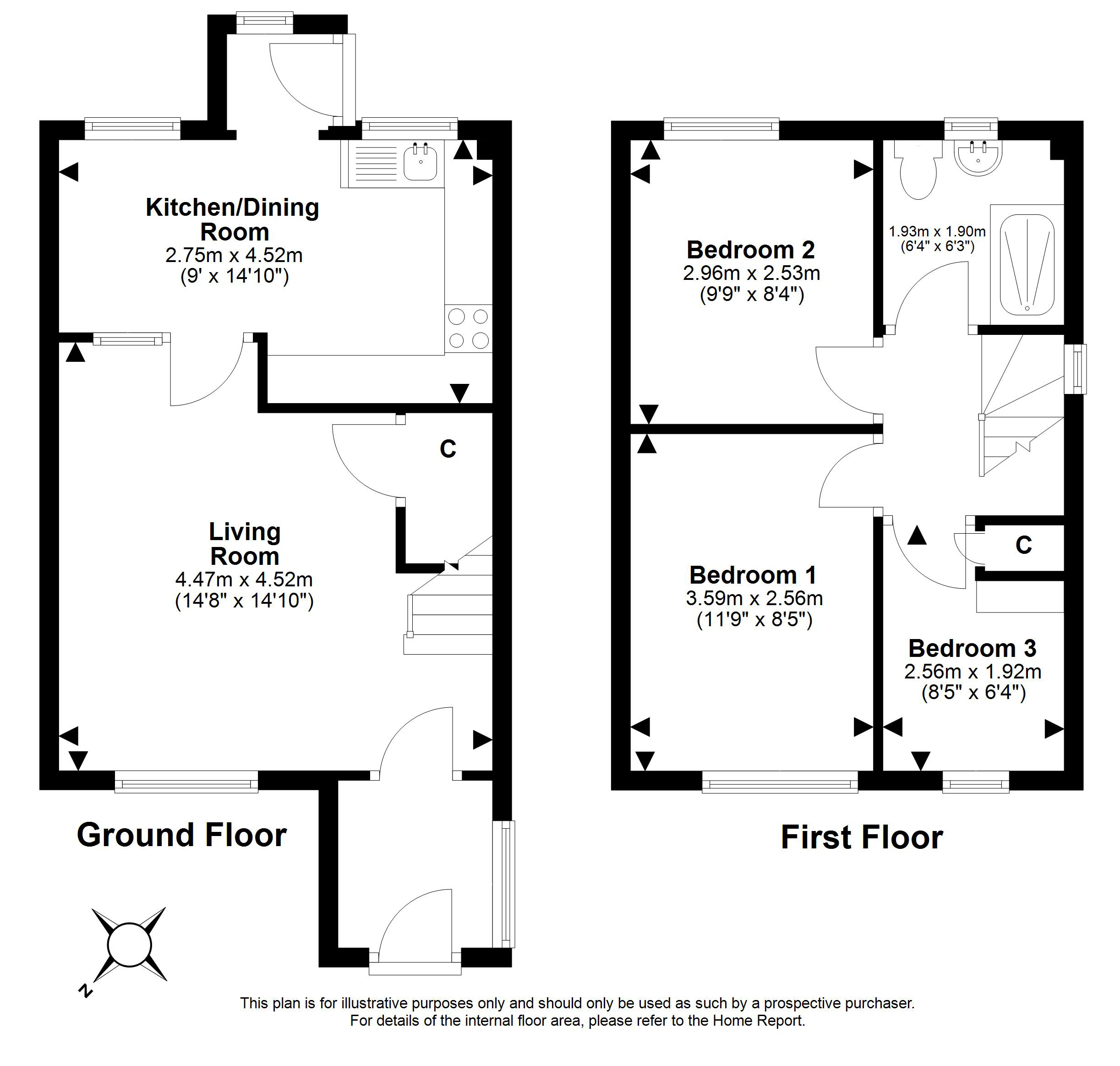 33, Echline Terrace, South Queensferry floorplan