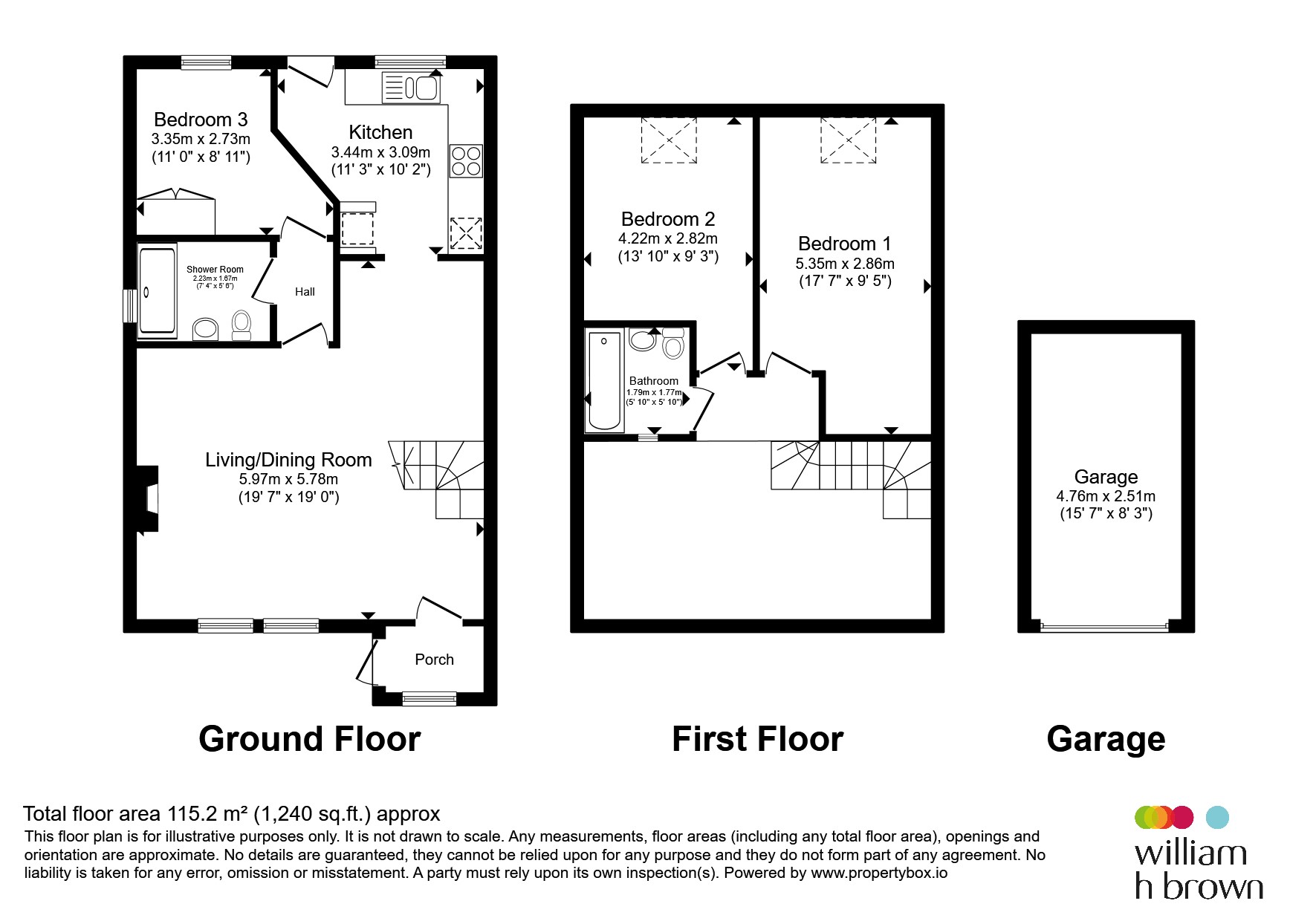 10, Sandy Lane, Cromer floorplan