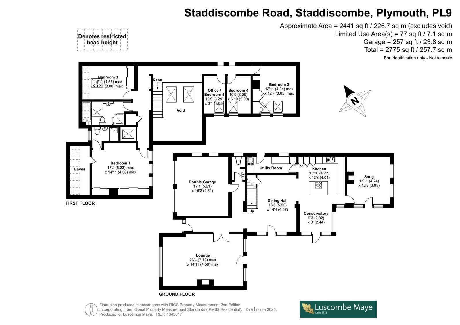 10,Blackhall Meadow, Staddiscombe Road, Plymouth floorplan