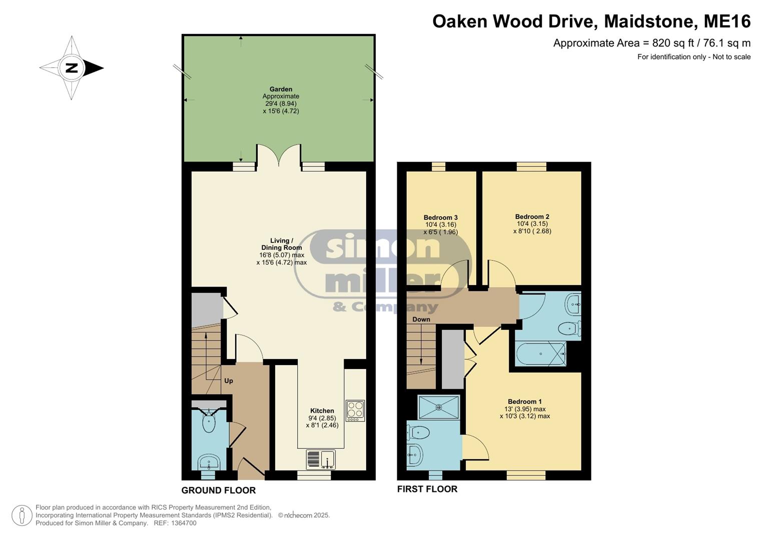 14, Oaken Wood Drive, Maidstone floorplan