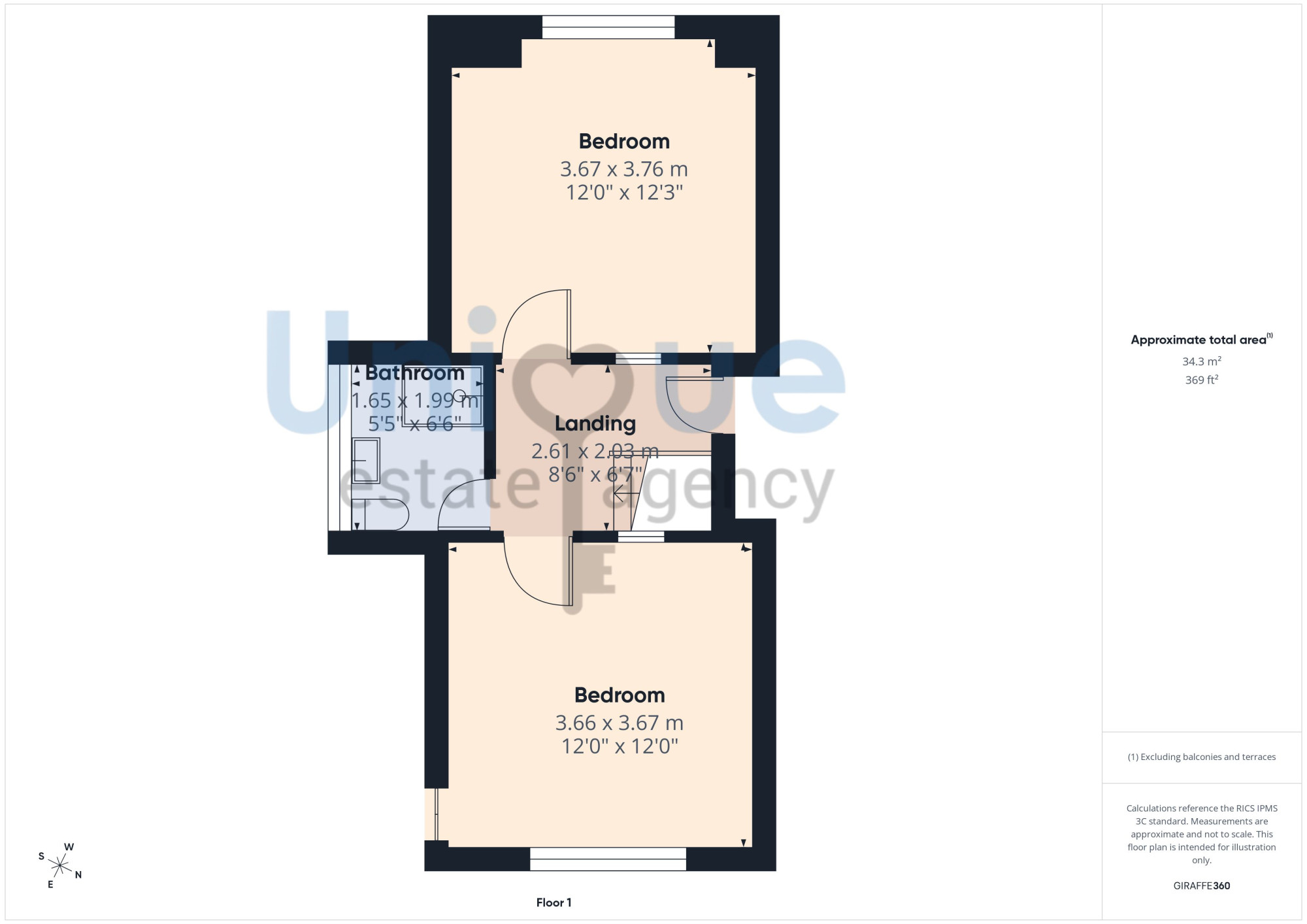 214, West Drive, Thornton-Cleveleys floorplan